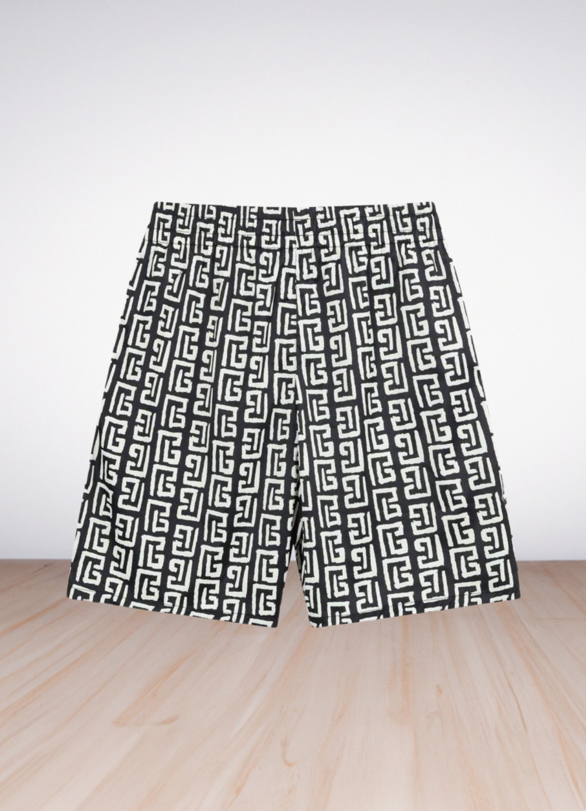 Logo Printed Drawstring Swim Shorts בגד ים