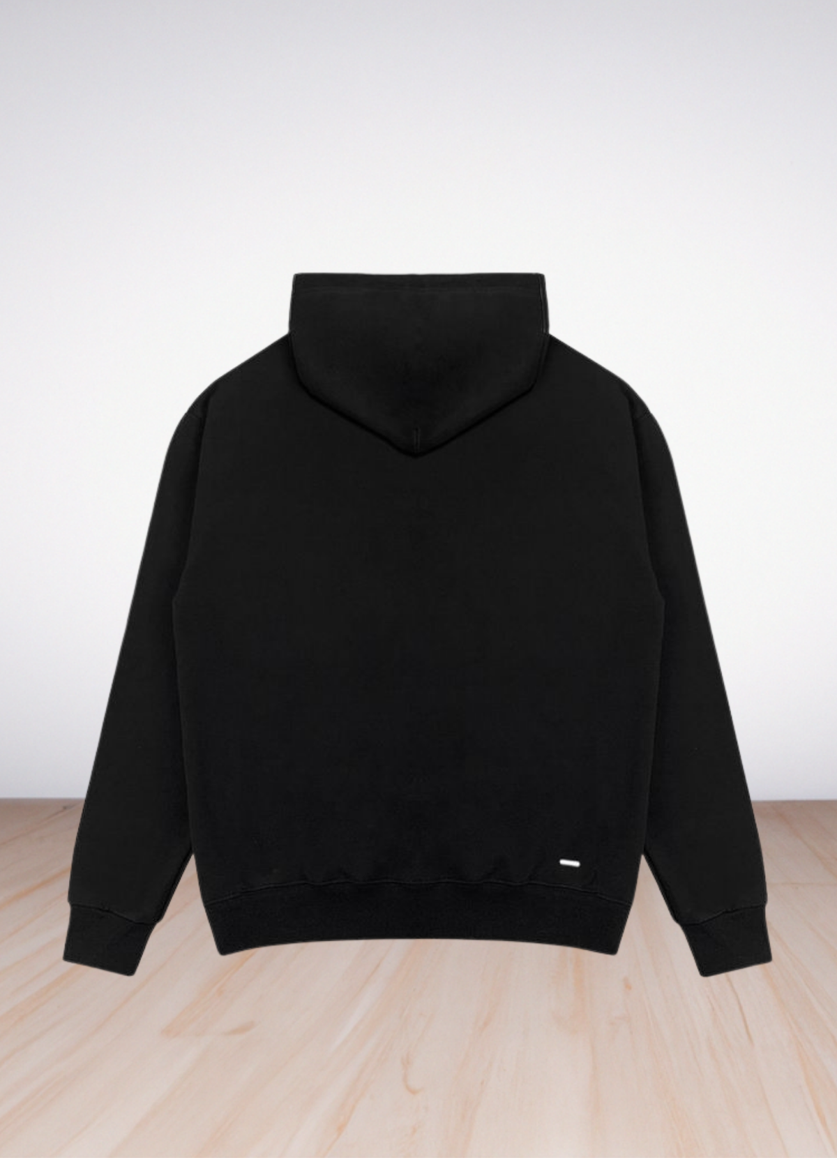 Logo print Hoodie Black