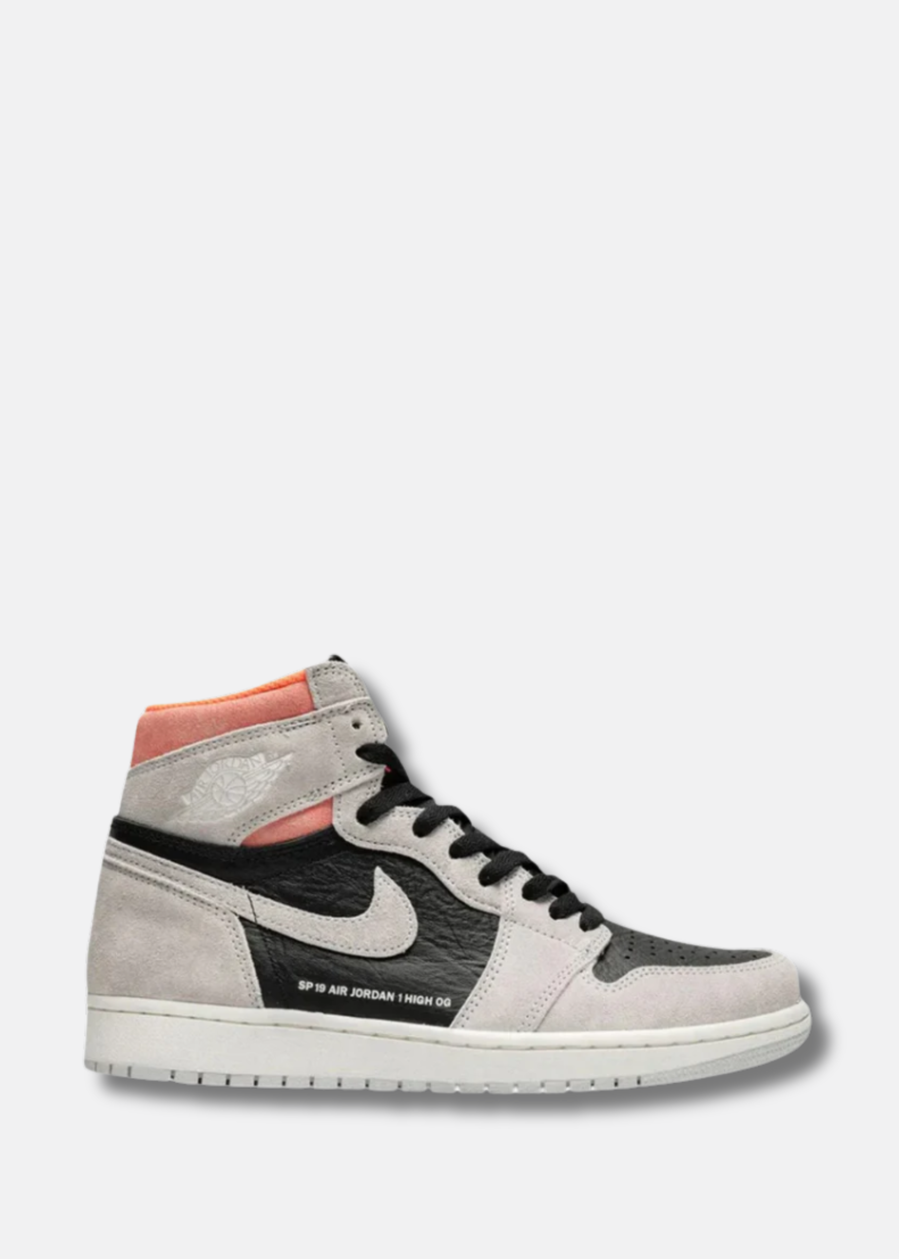 Air Jordan 1 Retro High neutral "Grey/Hyper crimson"