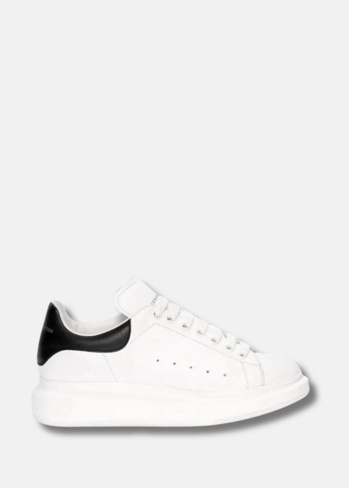 Alexander McQueen Sneake Pelle S.Gomma White Black