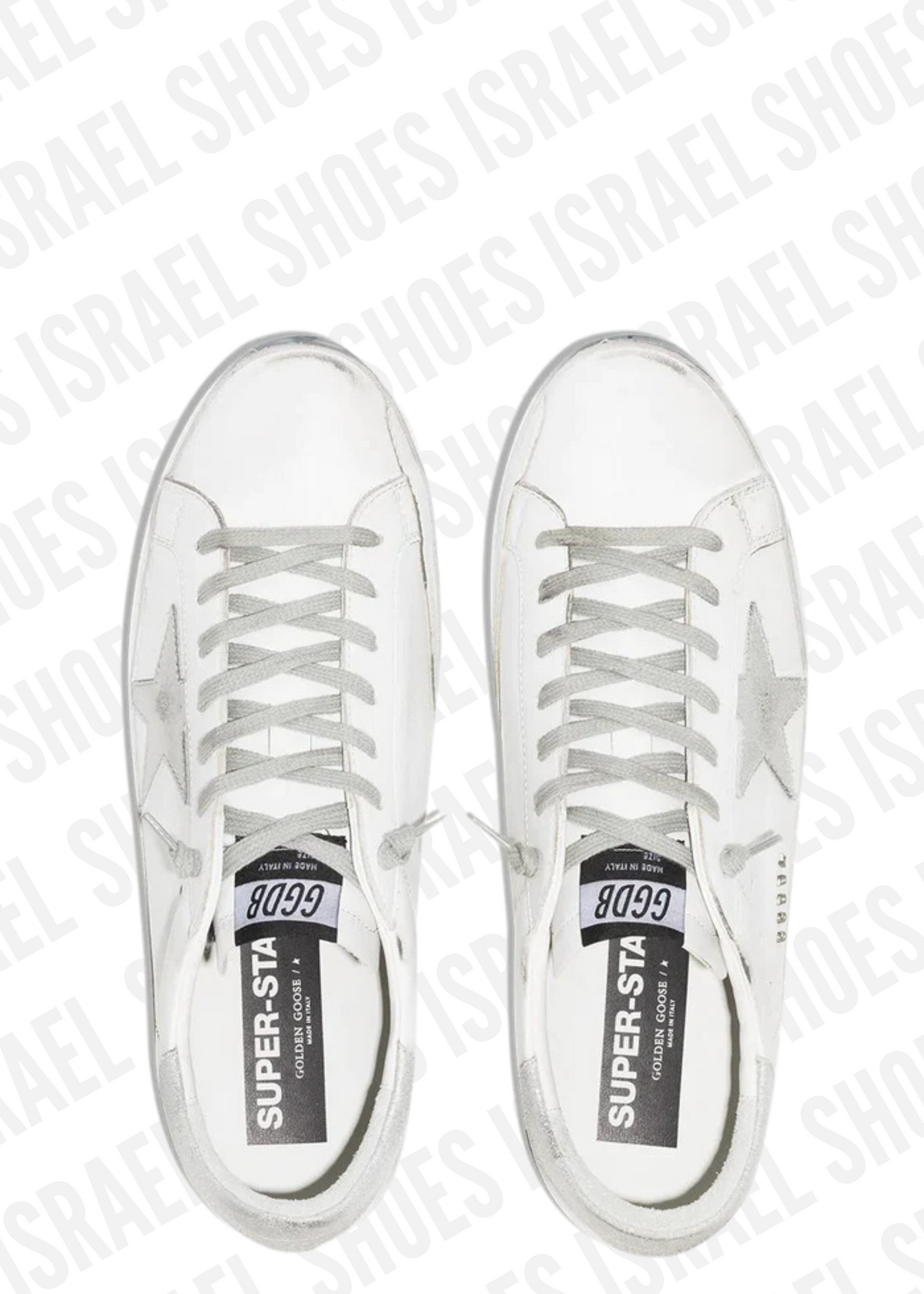Golden Goose Super-Star metallic-effect low-top sneakers
