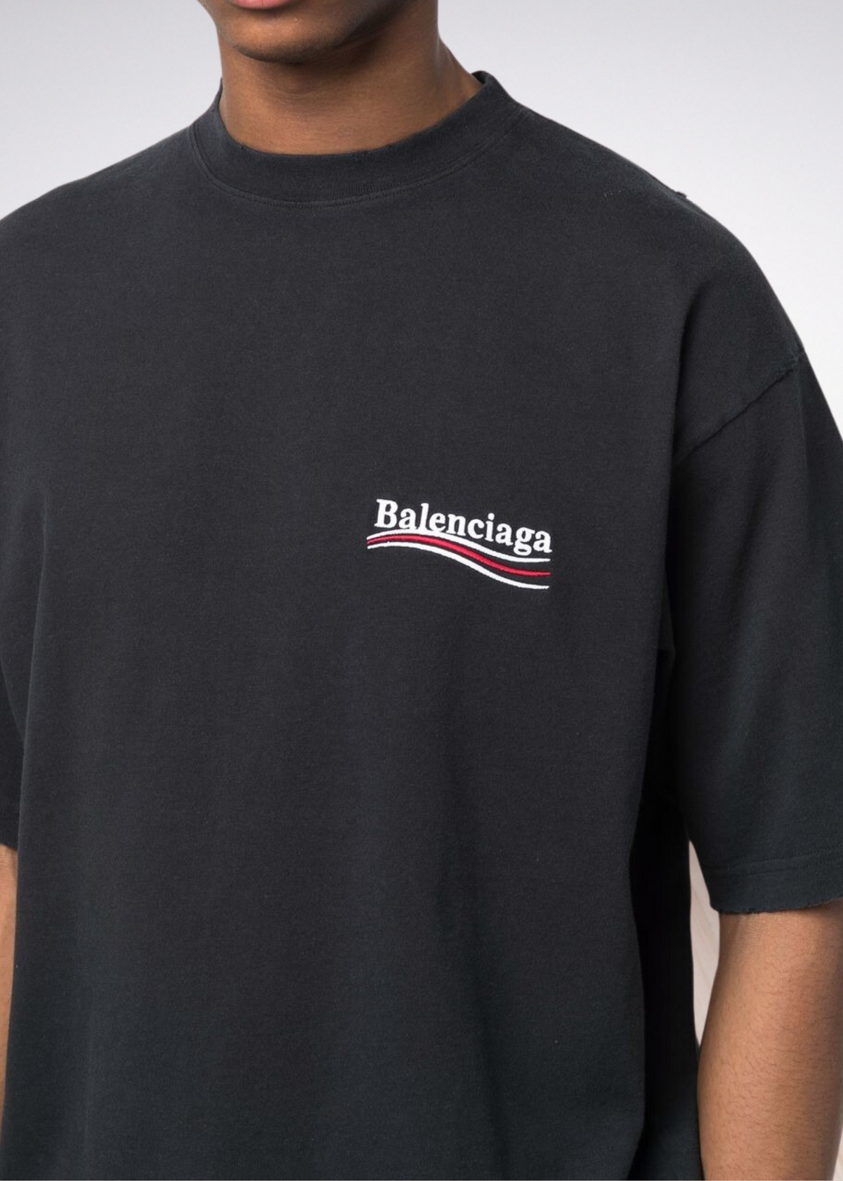 Logo Print oversized t shirt Fit