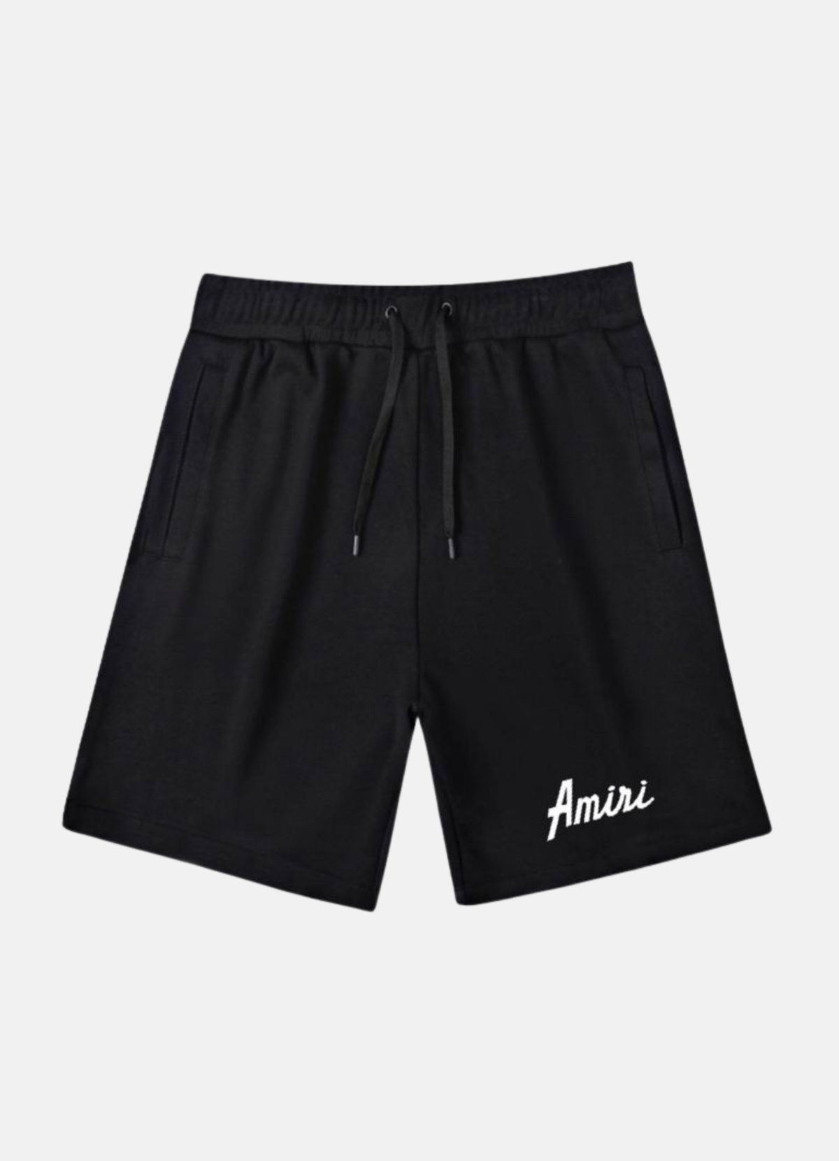 Logo Print Shorts Black