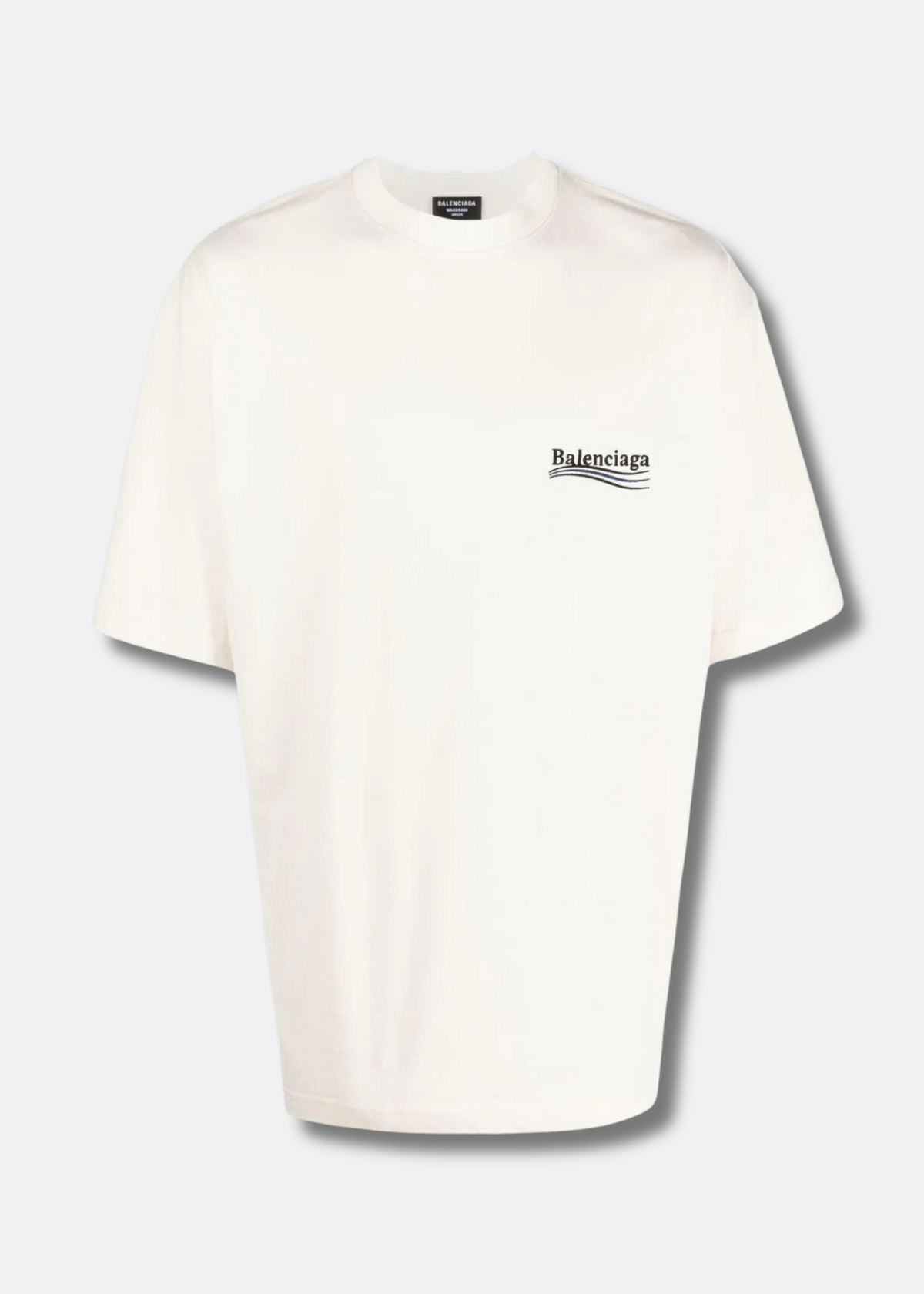 Logo embroidered oversized t shirt Fit