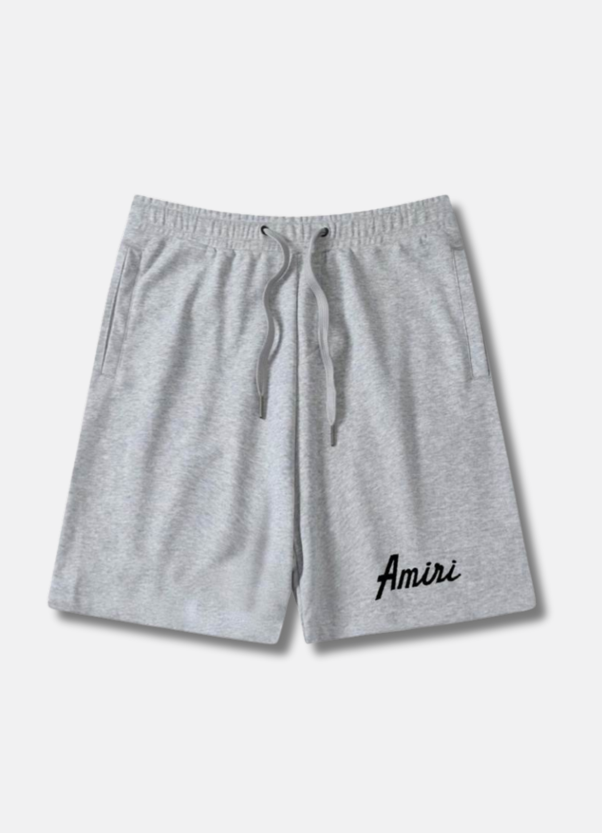 Logo Print Shorts Grey