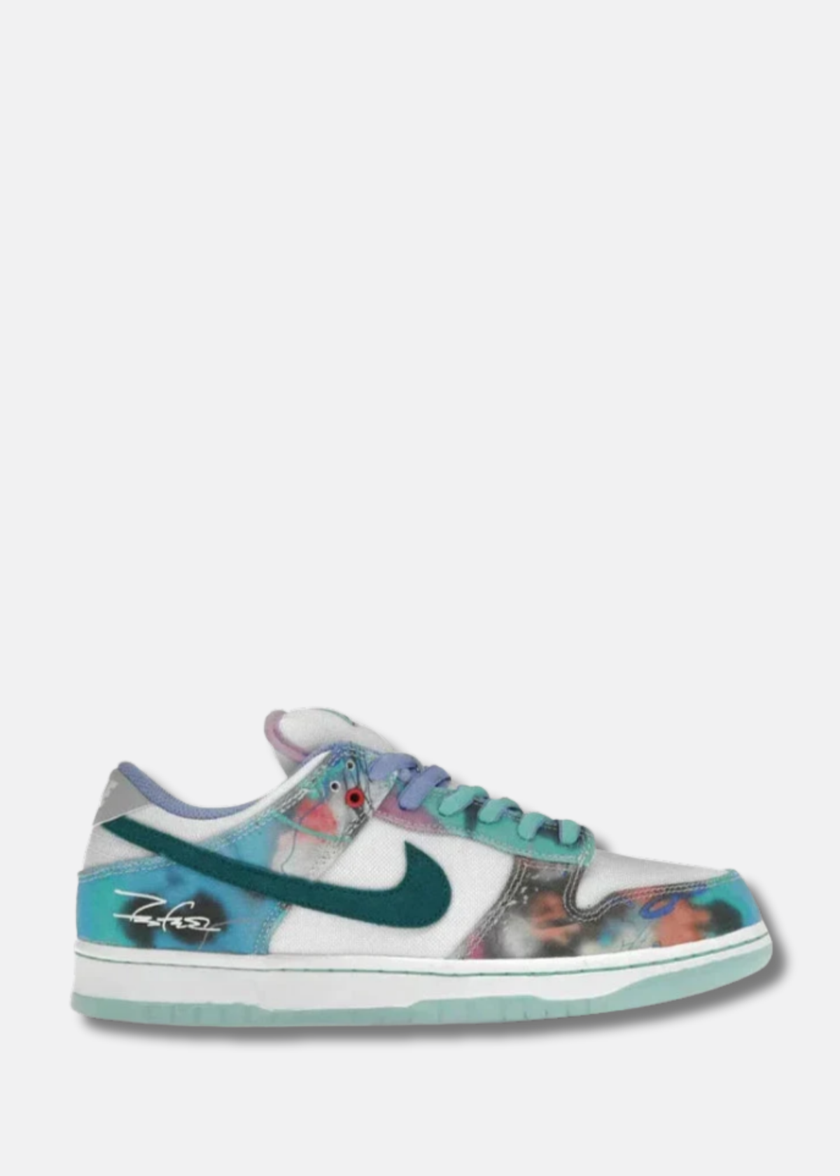 Dunk Low SB Futura Laboratories Bleached Aqua