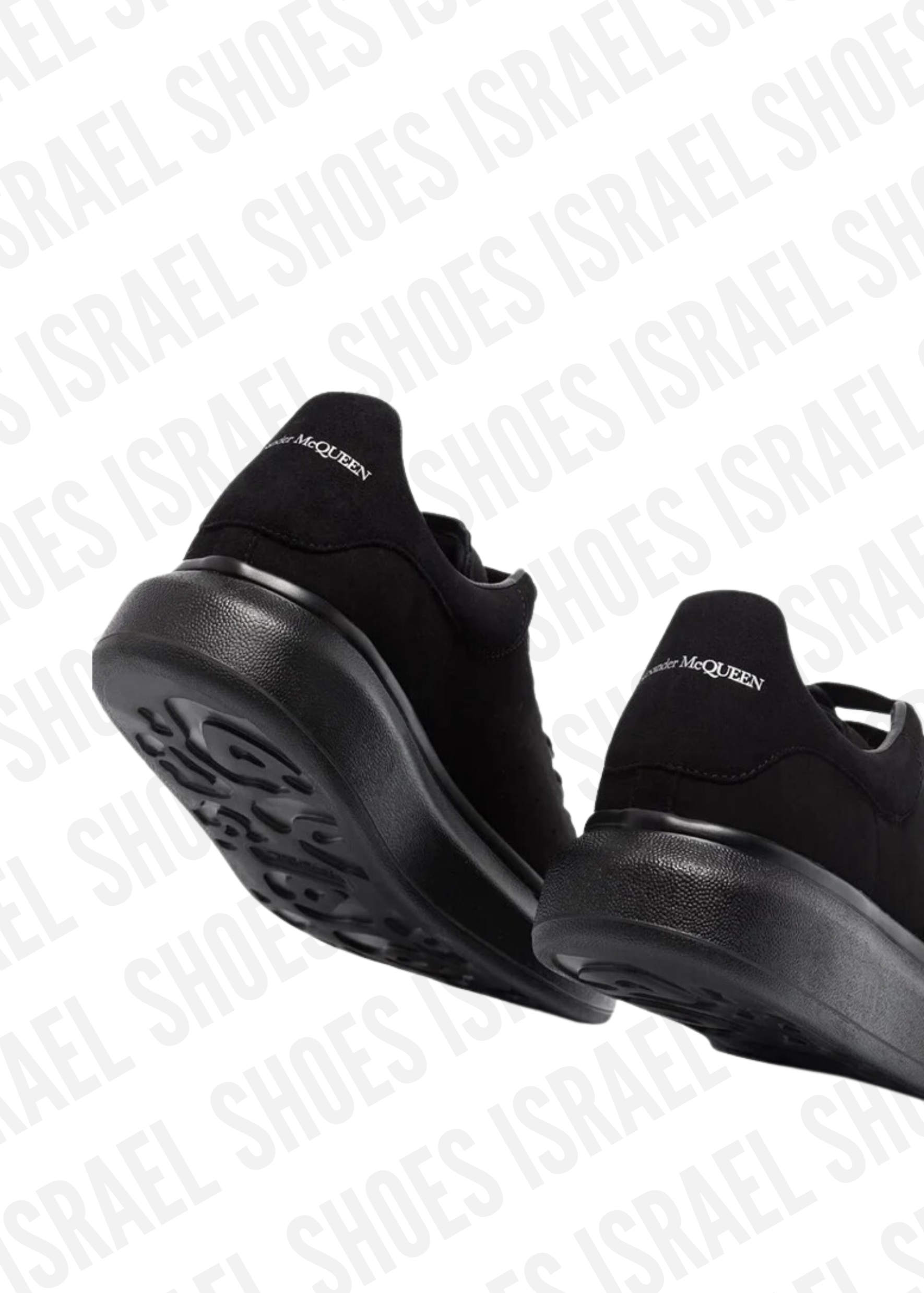 Alexander McQueen Oversized Sneaker black suede