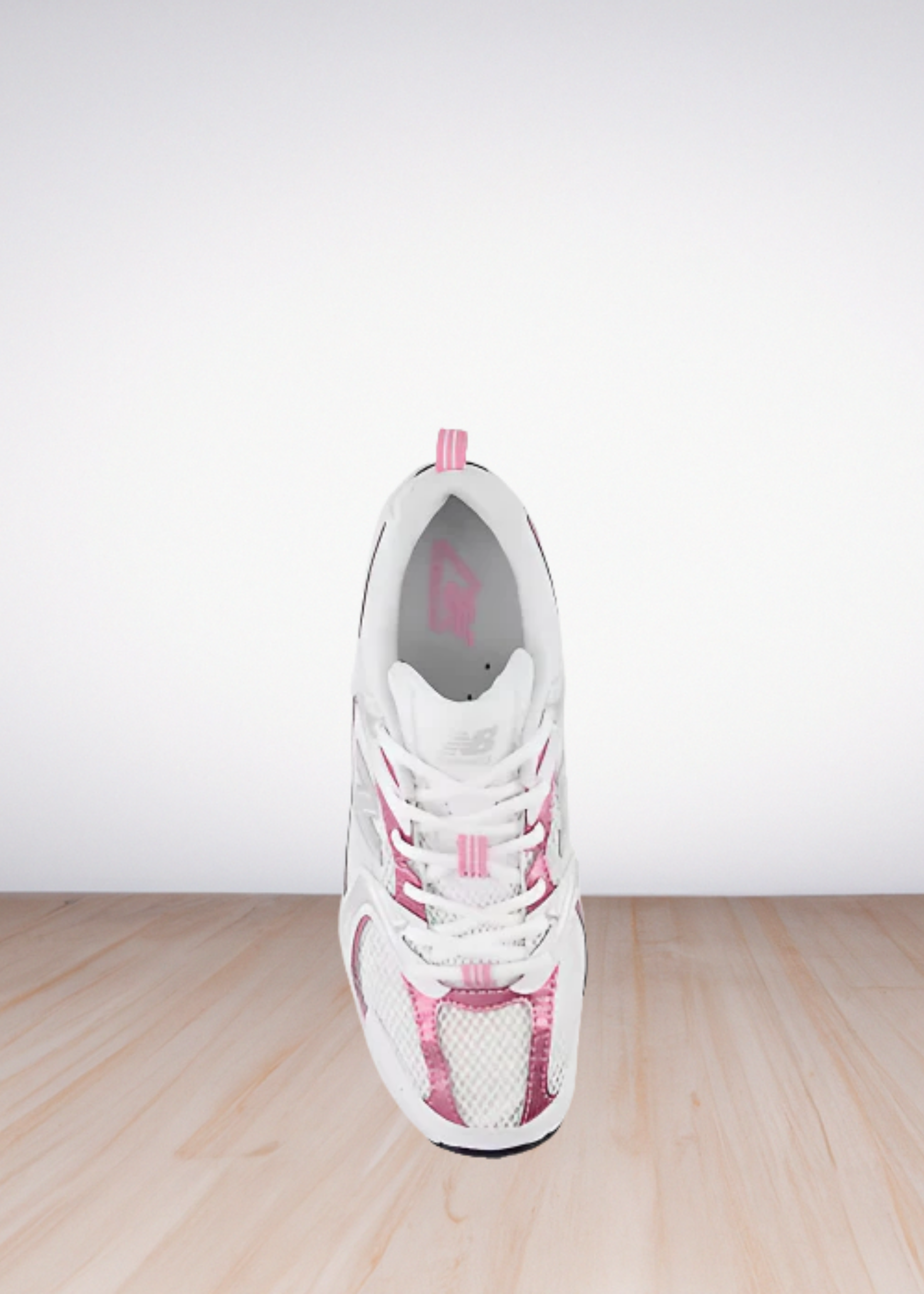 530 White/Metallic Rose