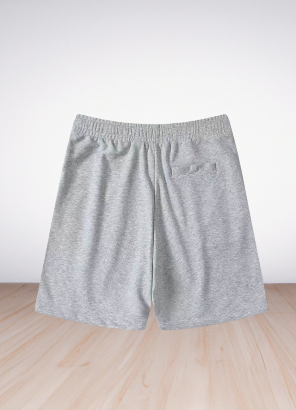 Logo Print Shorts Grey