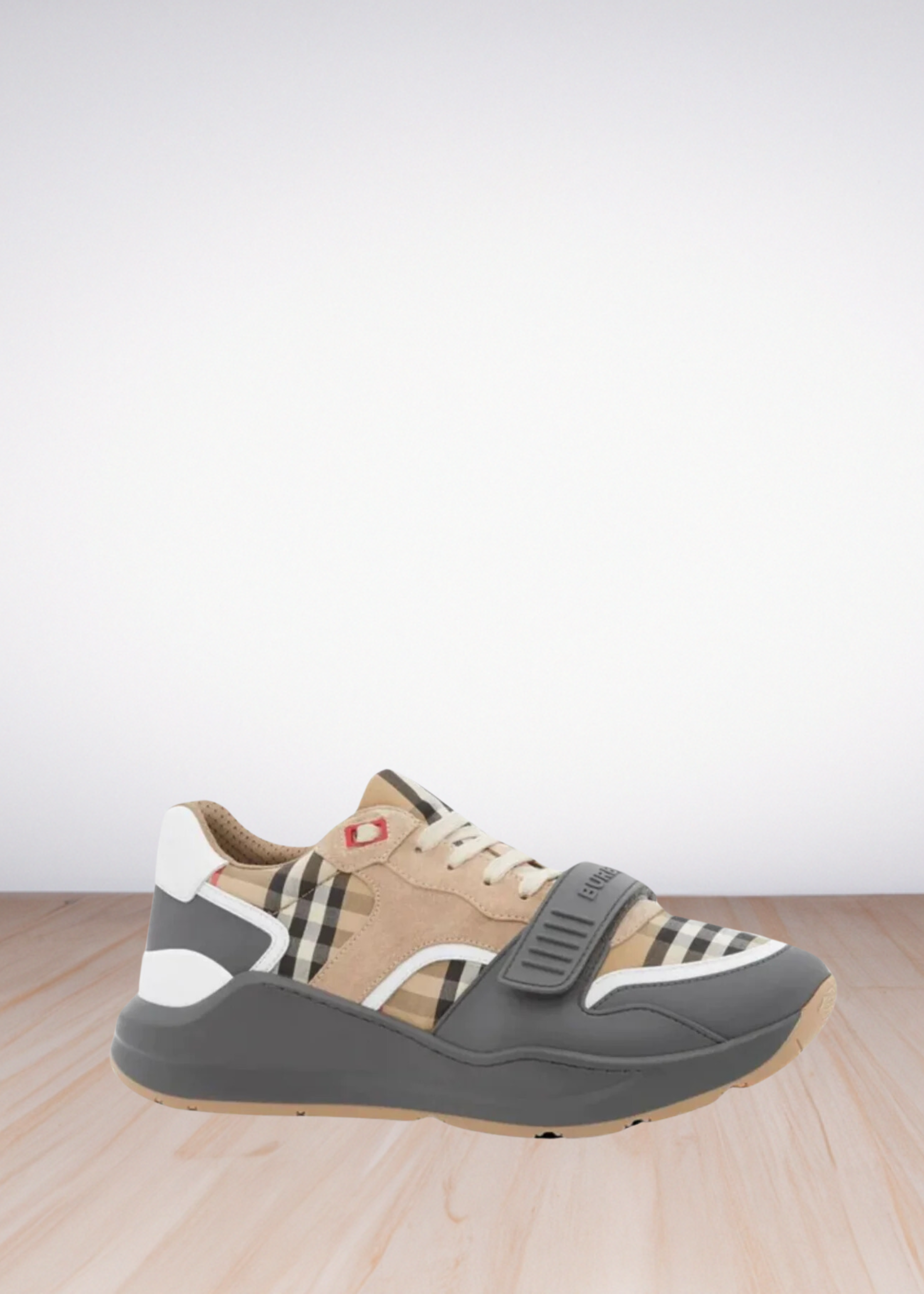 Checked sneakers