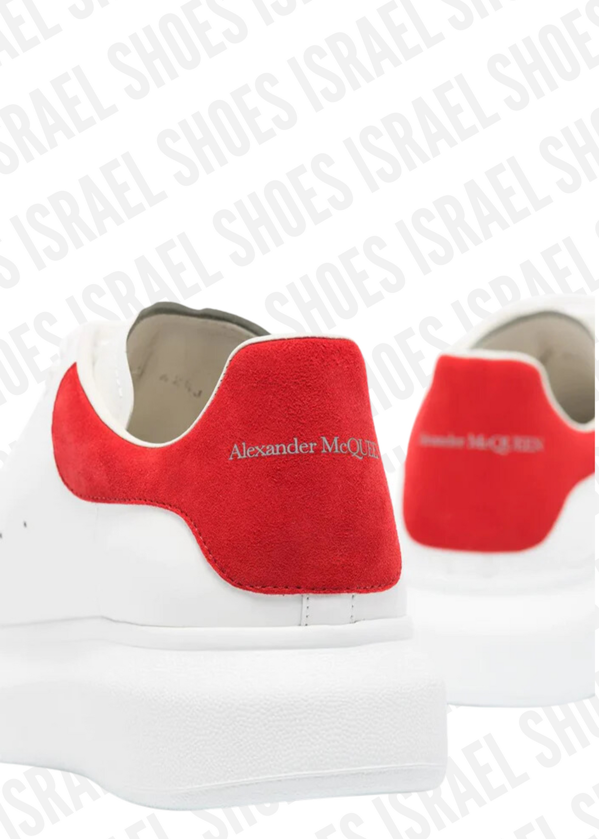 Alexander McQueen Oversized Sneaker red