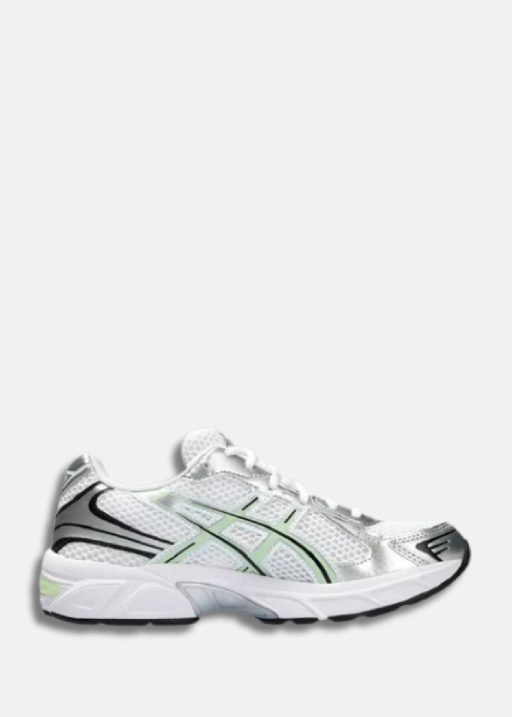 GEL-1130 White Pure Silver/White Jade