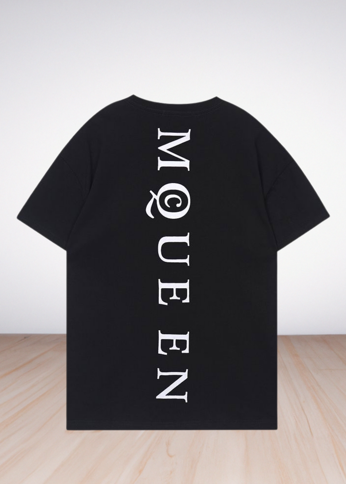 flocked-logo T-shirt