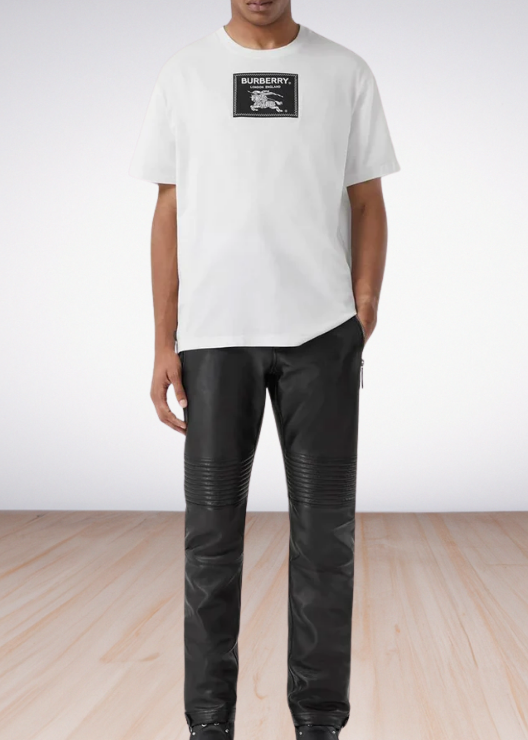 logo-print cotton T-shirt