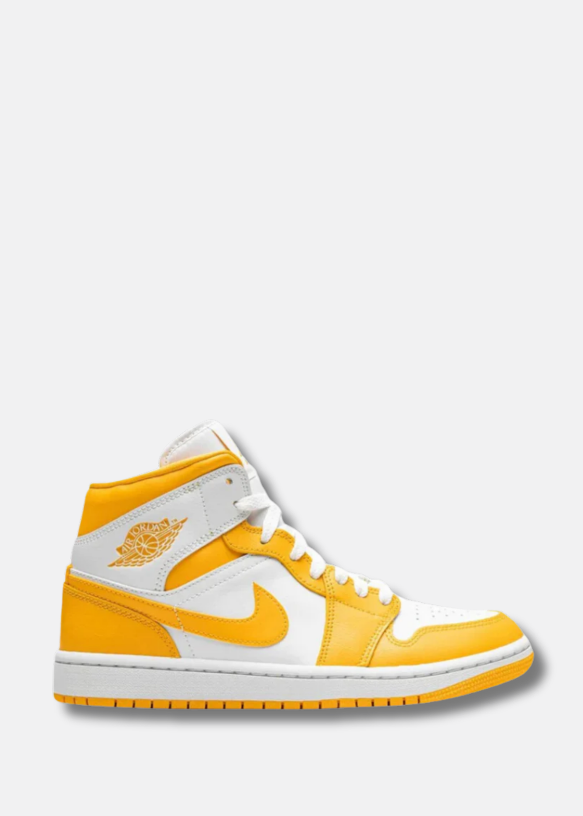 Jordan 1 Mid sneakers "White / University Gold"