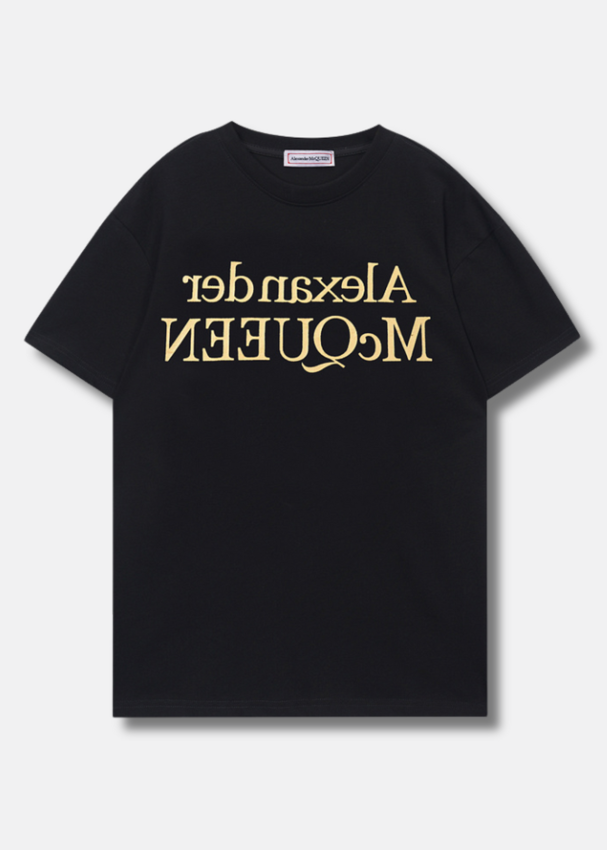 flocked-logo T-shirt