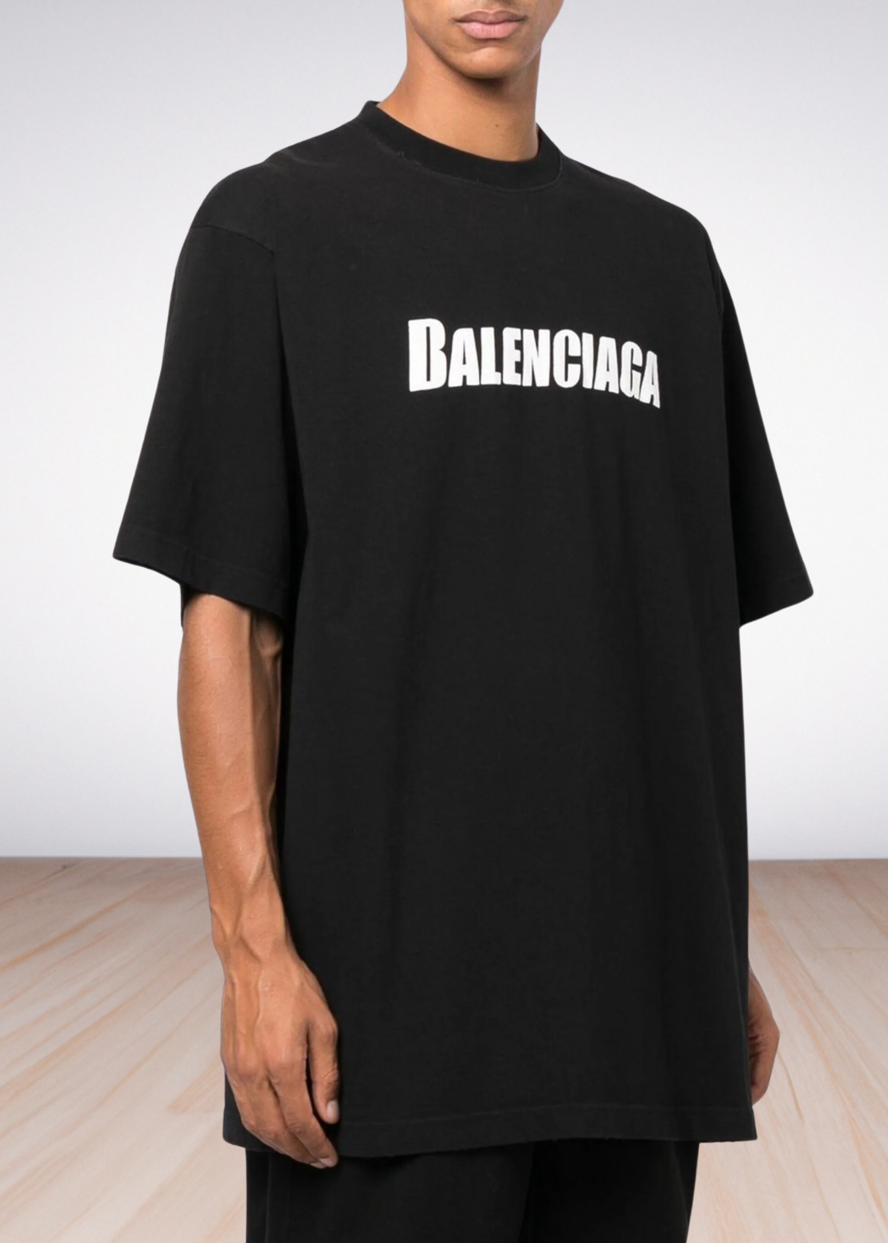 Logo Print oversized t shirt Fit