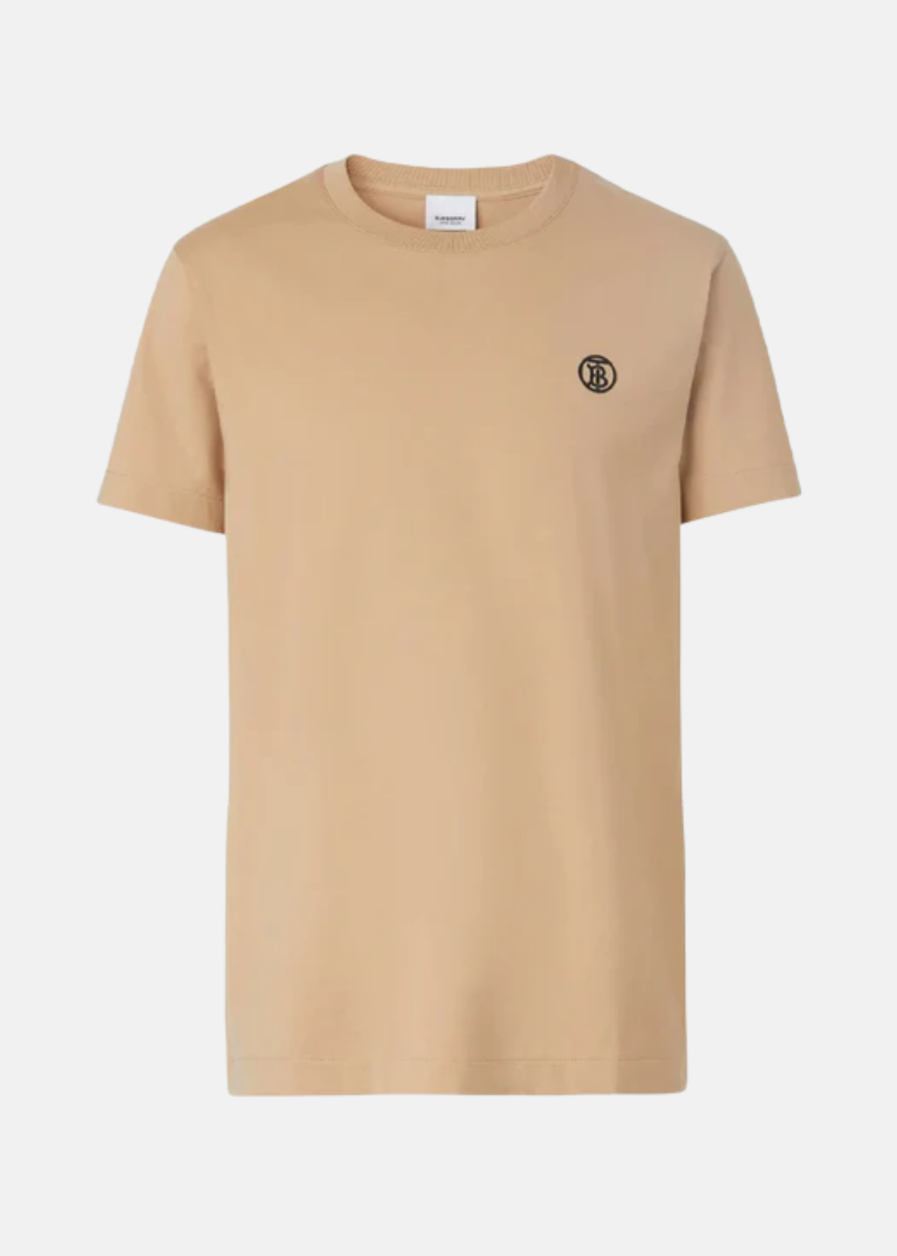 logo-embroider cotton T-shirt