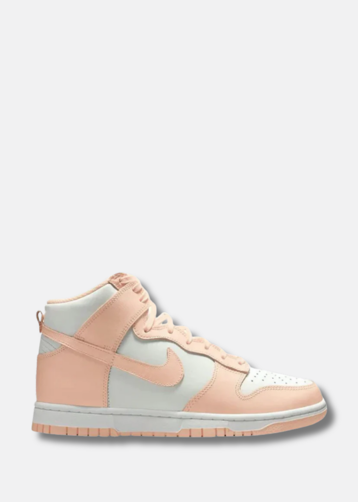 Nike Dunk High Sail "Crimson Tint" Womens sneakers