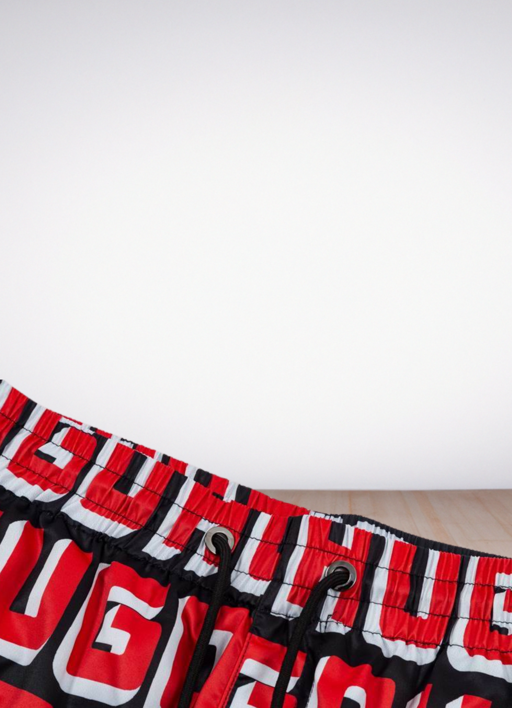 Logo Printed Quick-Dry Swim Shorts בגד ים