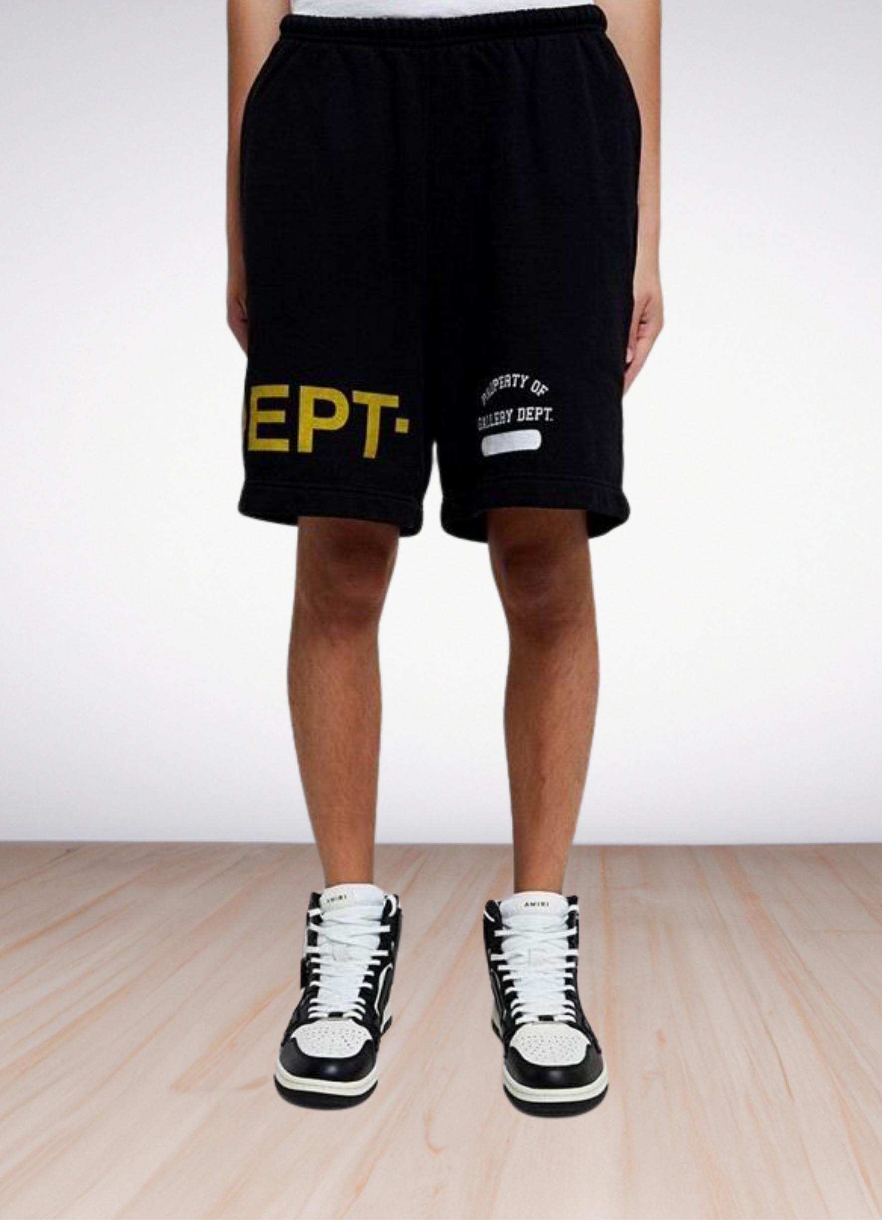JOSUE' THOMAS 2 Pockets Fleeced-Cotton Shorts
