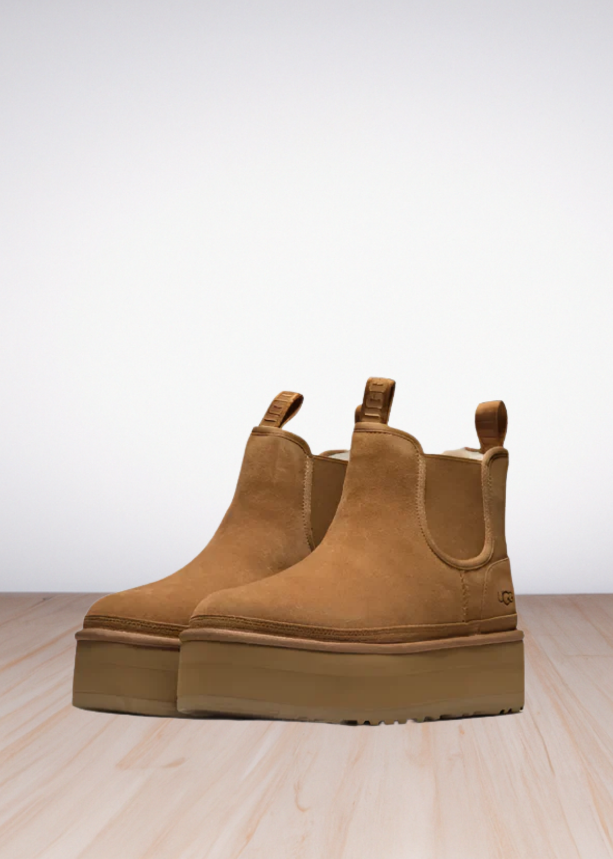 NEUMEL PLATFORM CHELSEA BOOT CHESTNUT