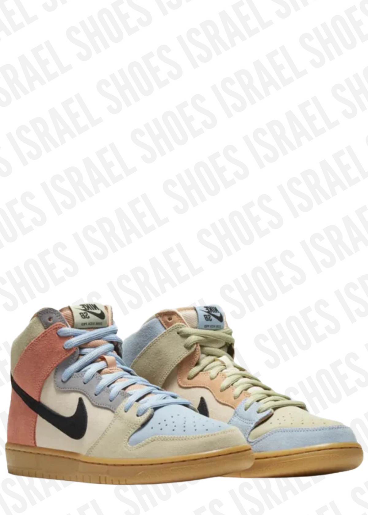 Nike Dunk High Pro SB Skateboard "Spectrum" Partidcle sneakers