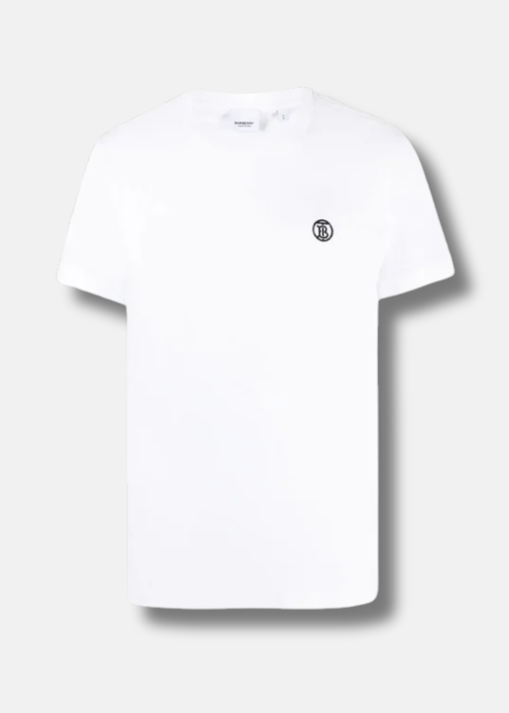 logo-embroider cotton T-shirt