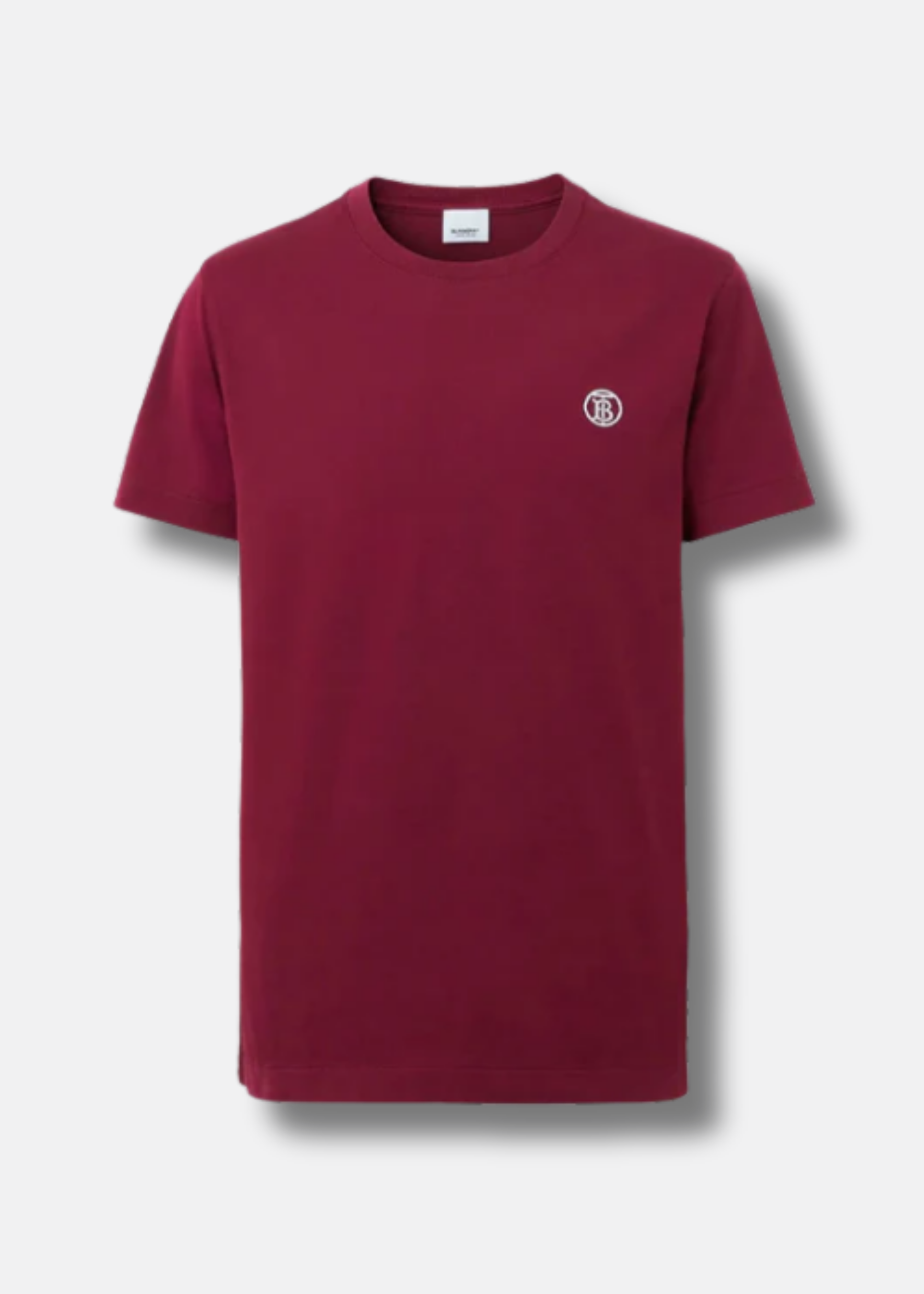 logo-embroider cotton T-shirt