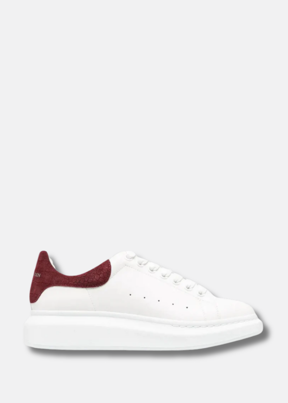 Alexander McQueen Oversized Sneaker bordeux