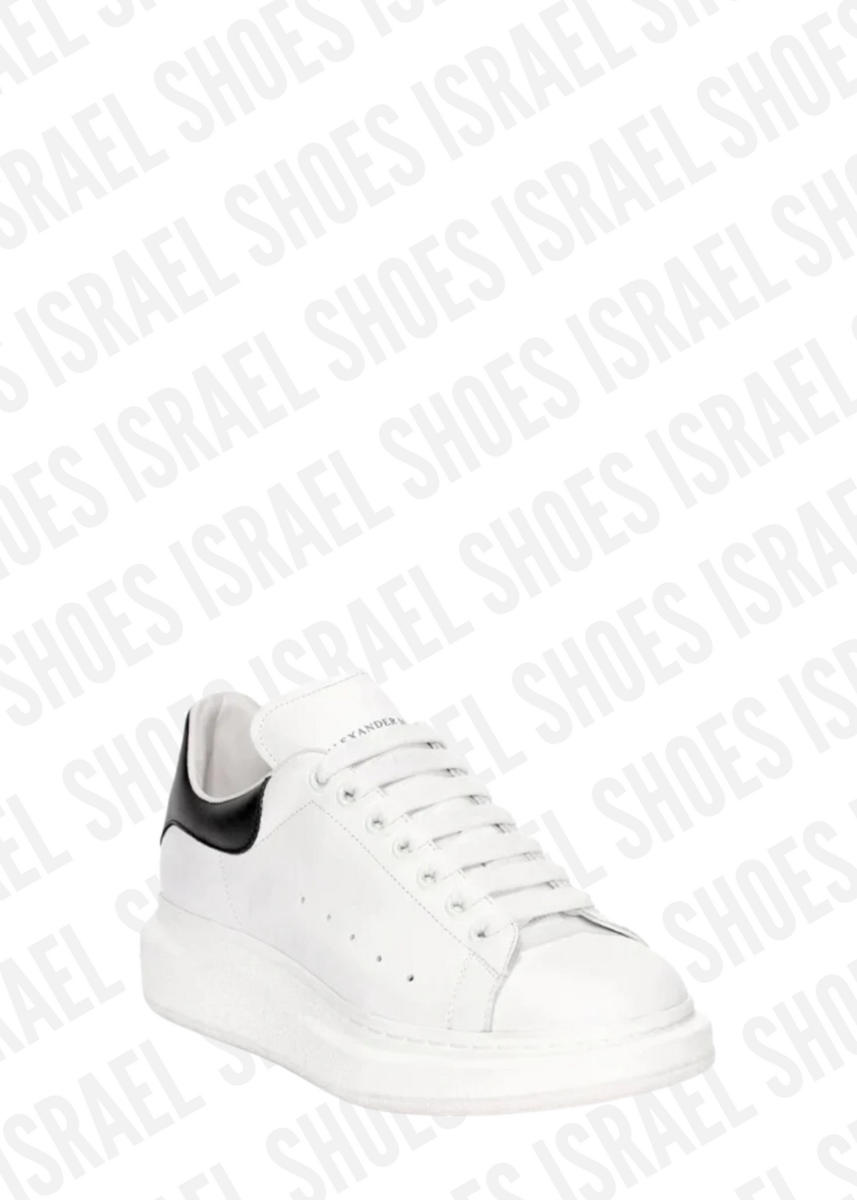 Alexander McQueen Sneake Pelle S.Gomma White Black