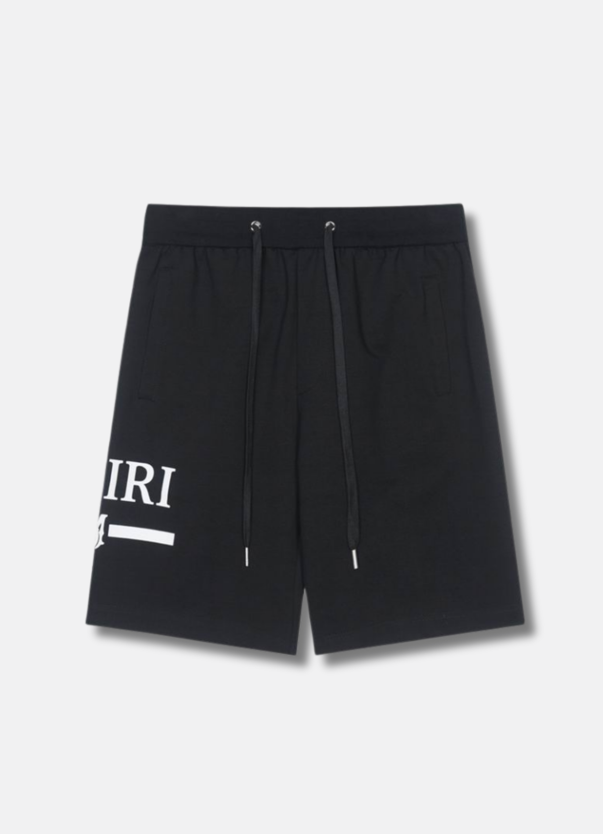 Logo Print Shorts Black