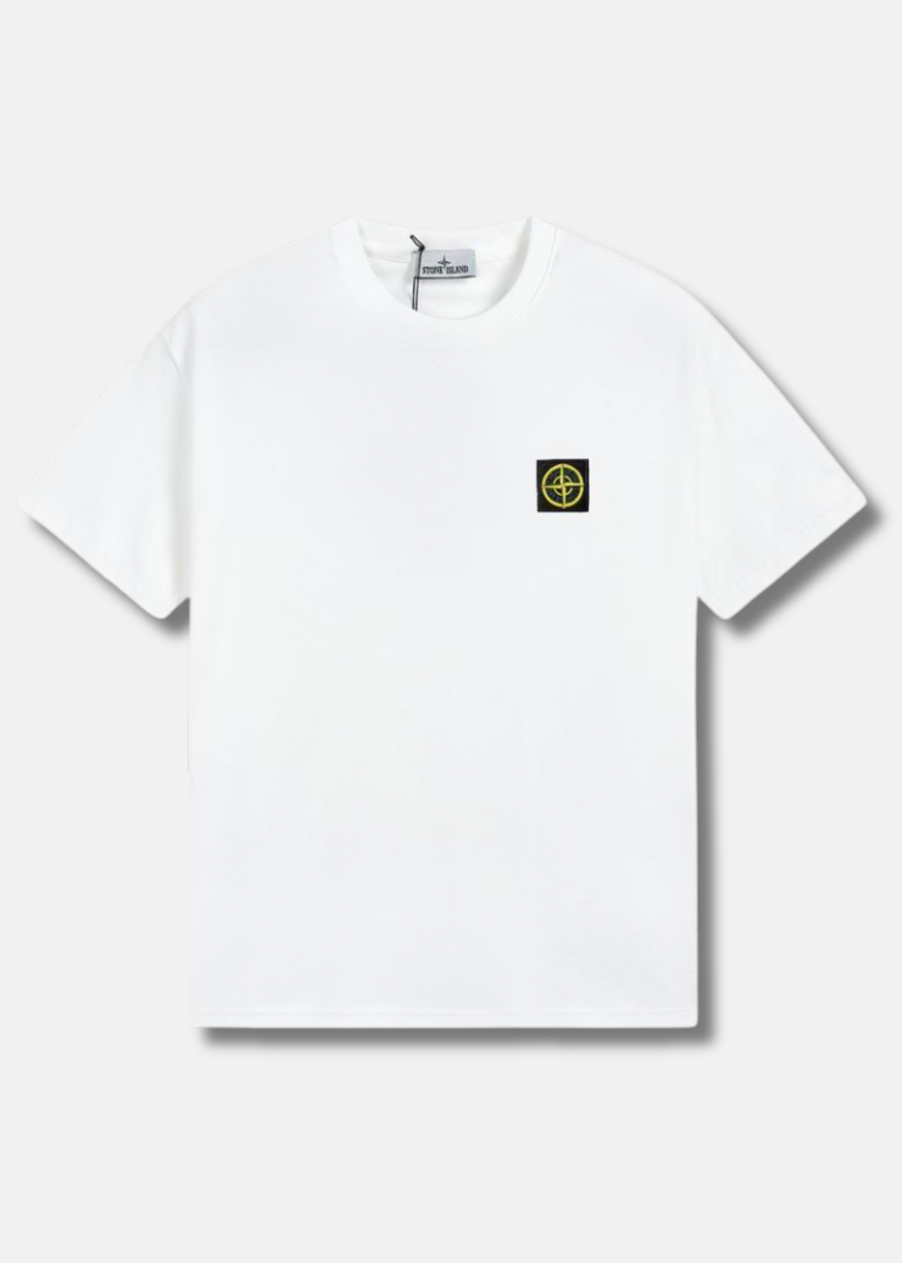 logo-embroidered T-shirt
