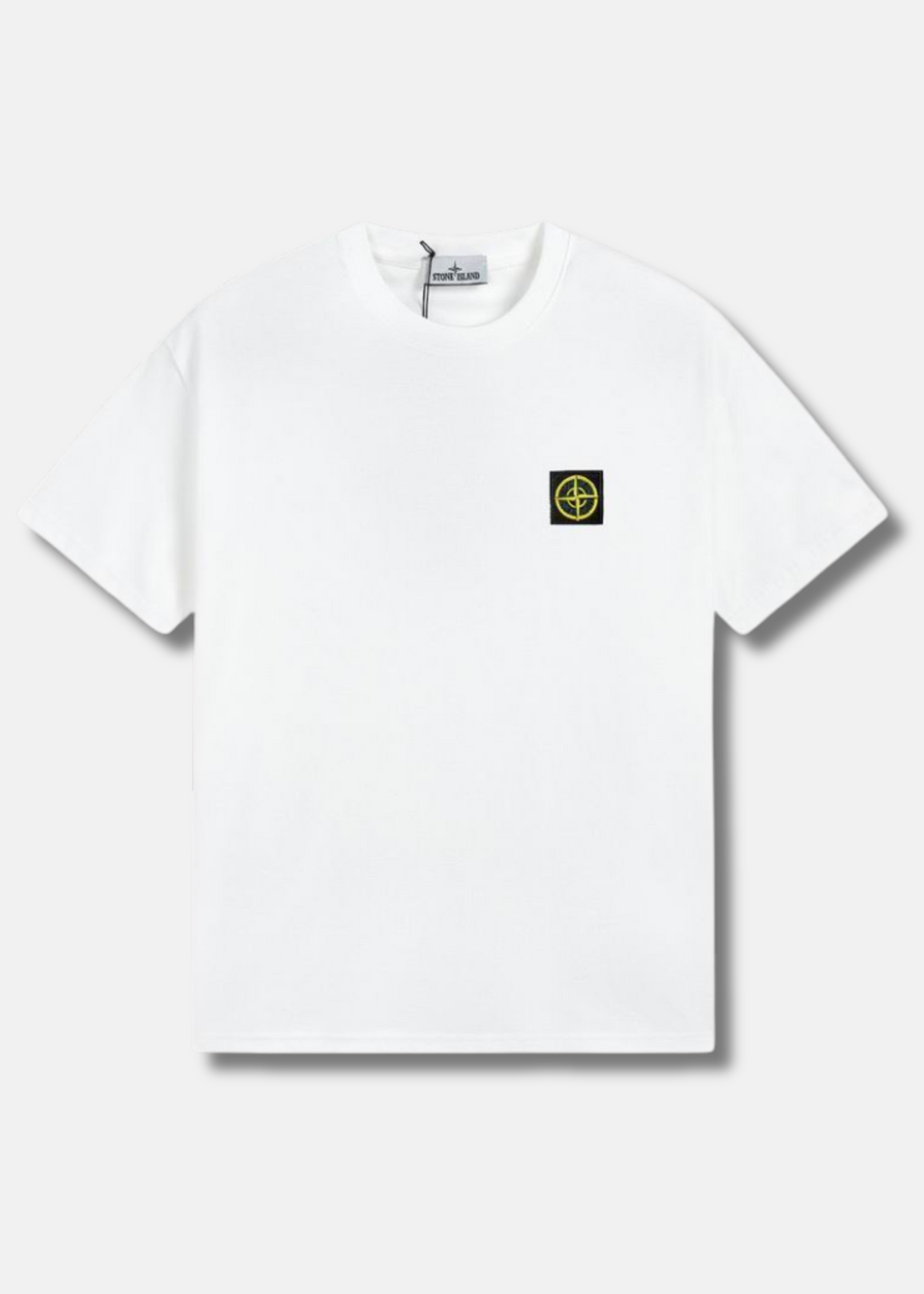 logo-embroidered T-shirt
