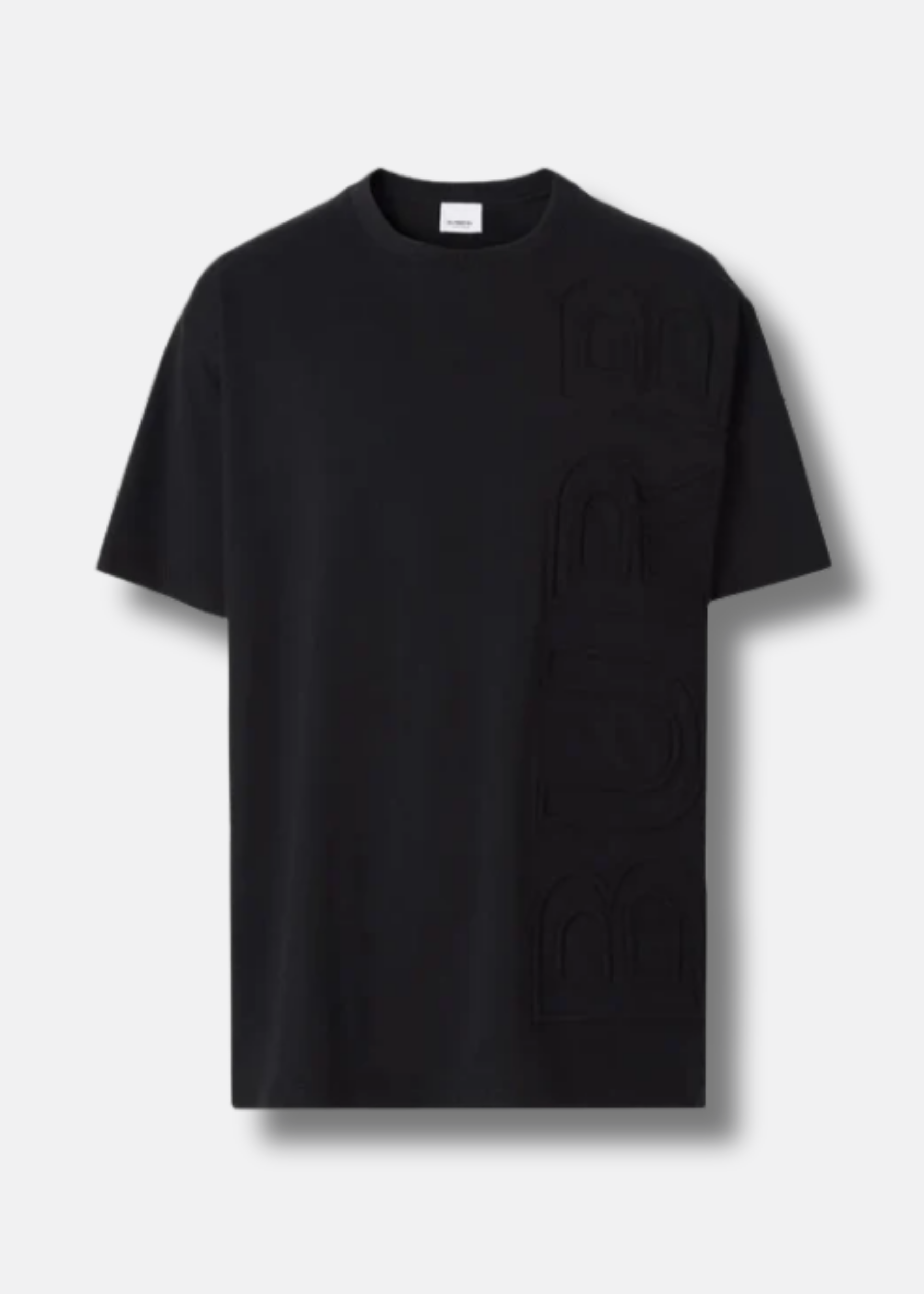logo-embroider cotton T-shirt
