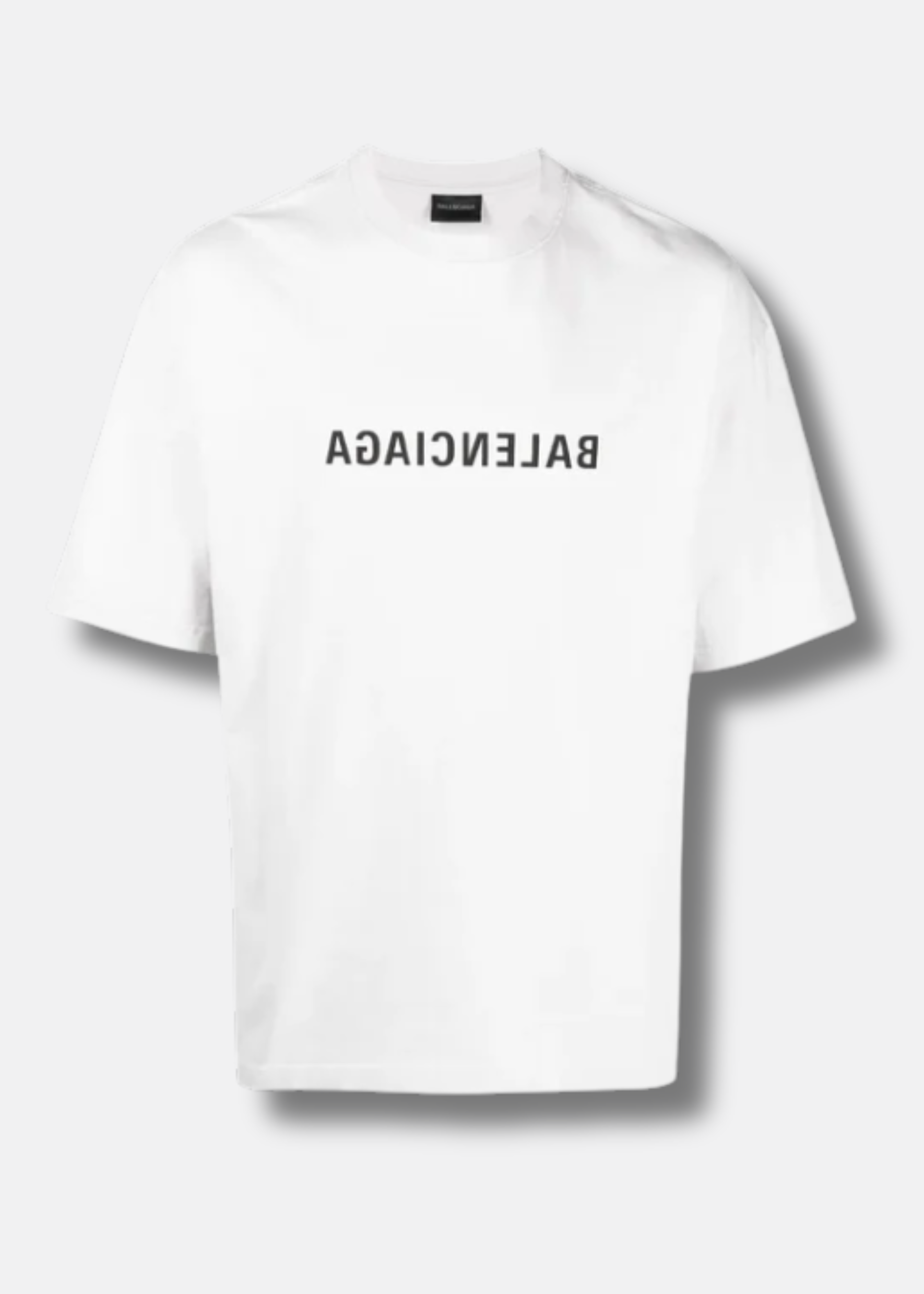 logo print distressed-finish T-shirt