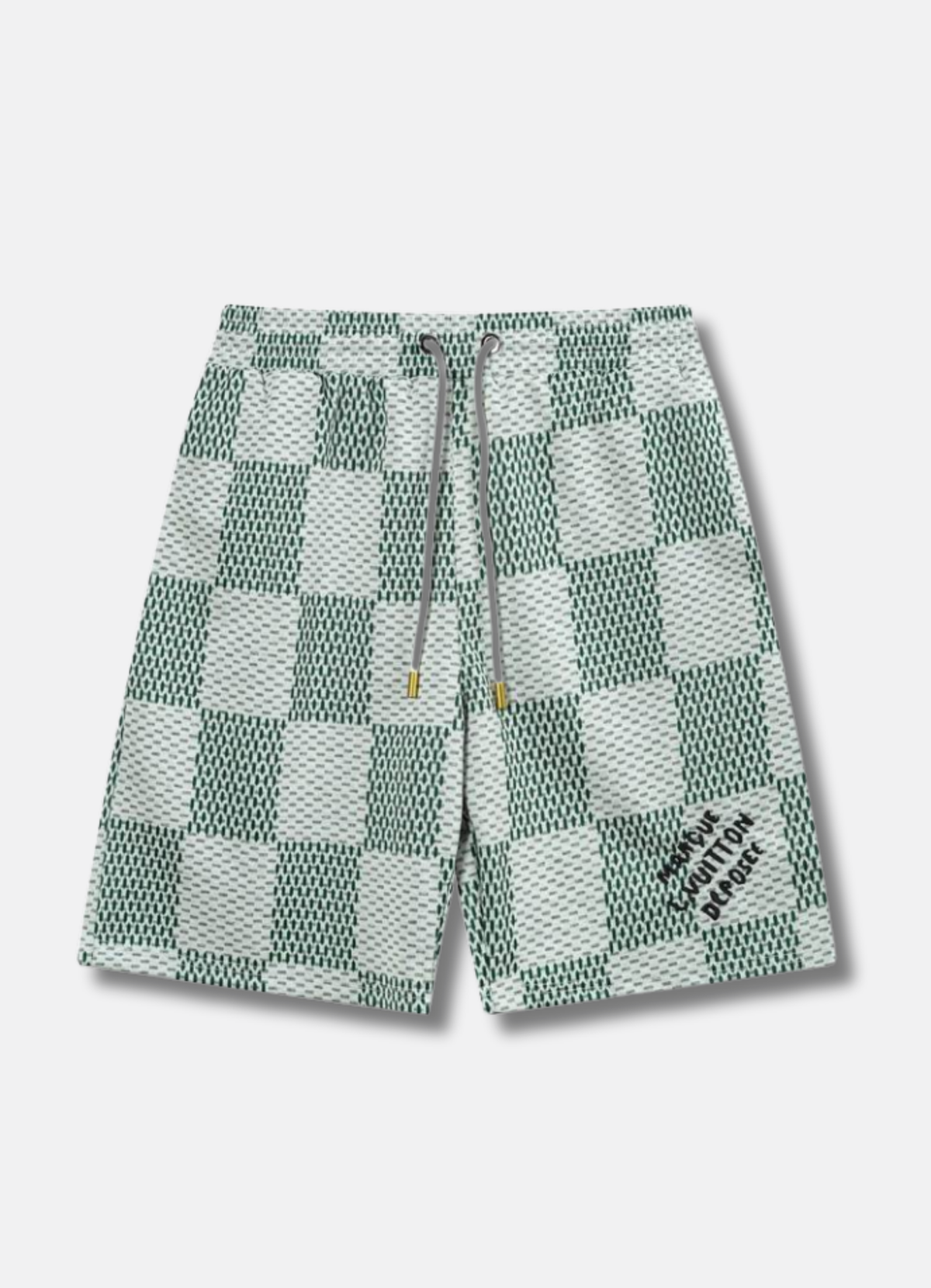 Logo Print Track Shorts
