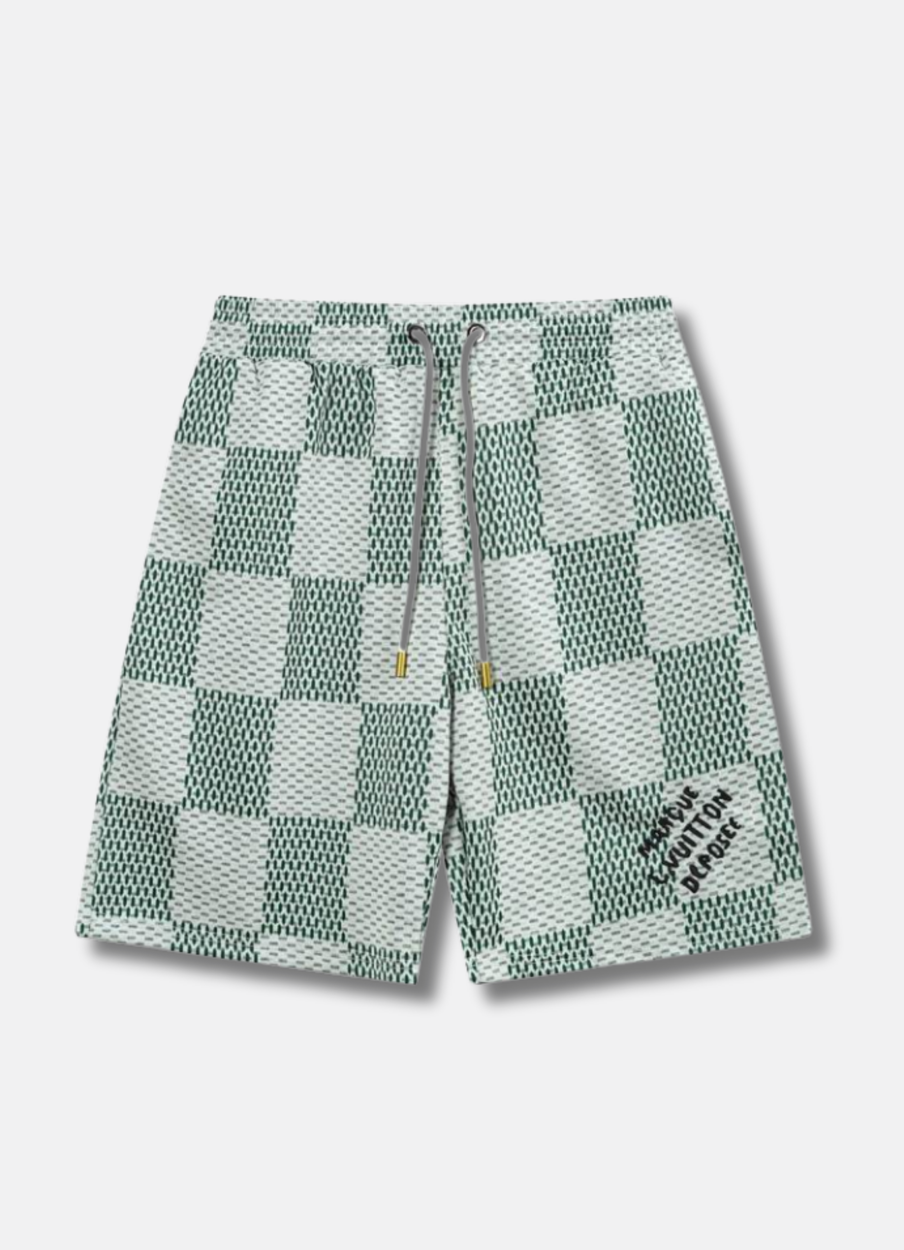 Logo Print Track Shorts
