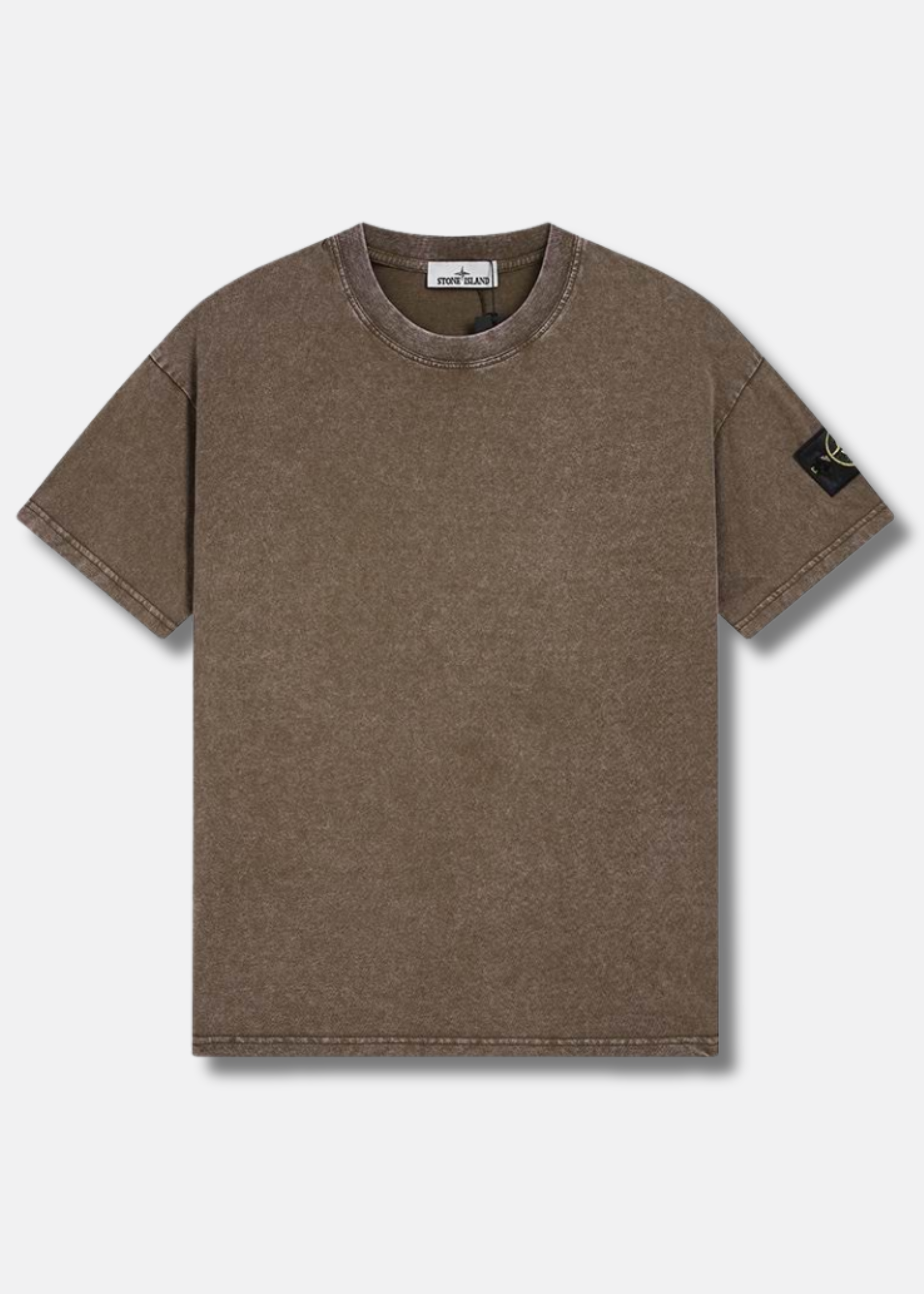 logo-embroidered T-shirt