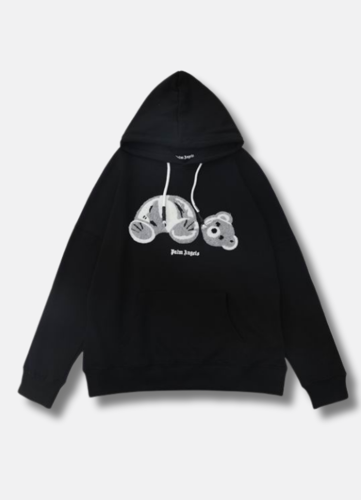Bear cotton hoodie