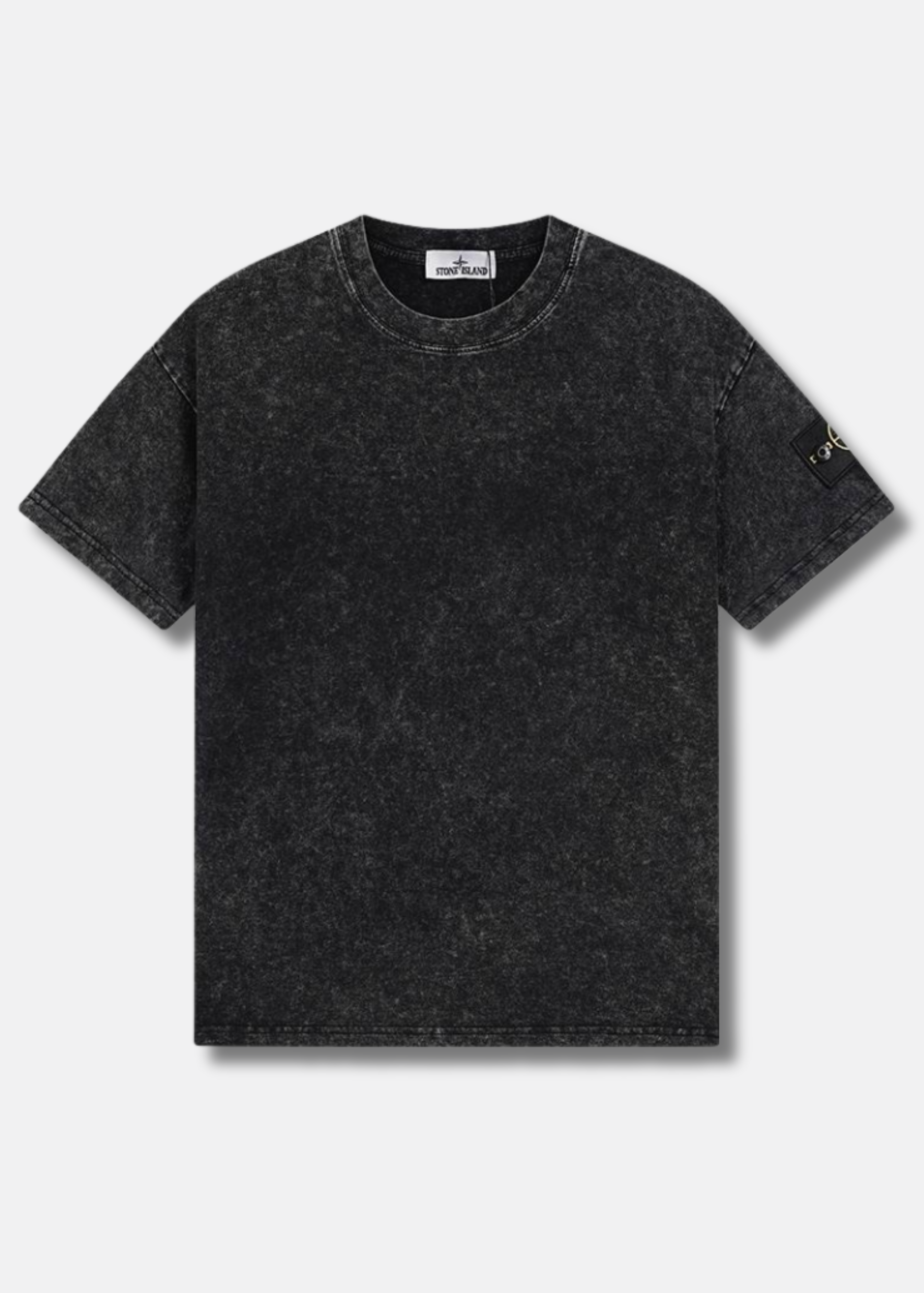 logo-embroidered T-shirt