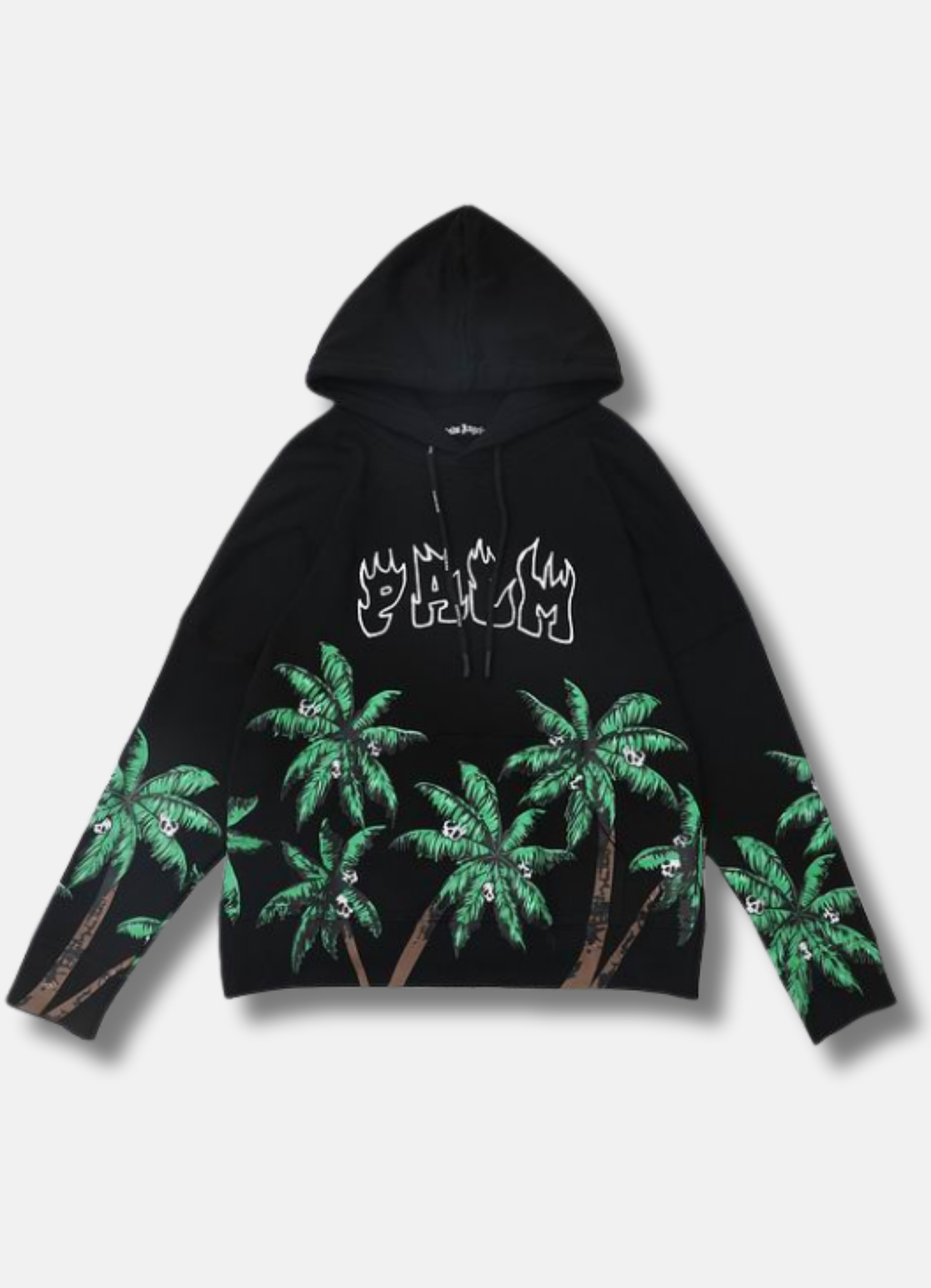 Plam cotton hoodie