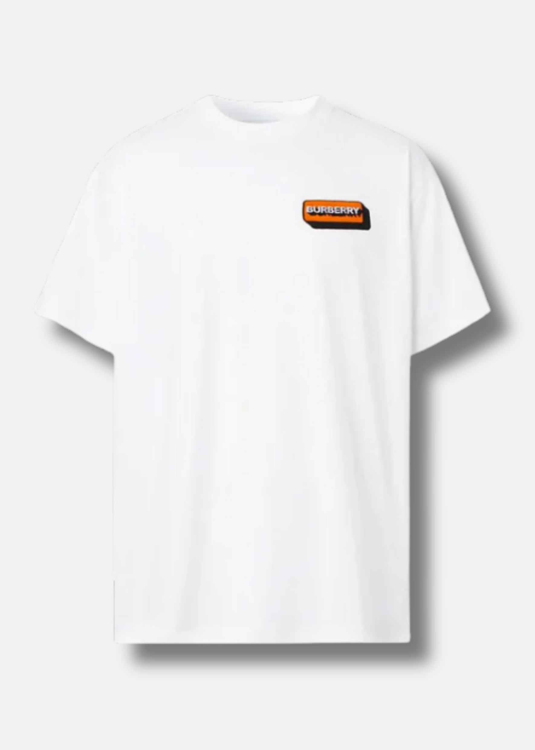 logo-embroider cotton T-shirt
