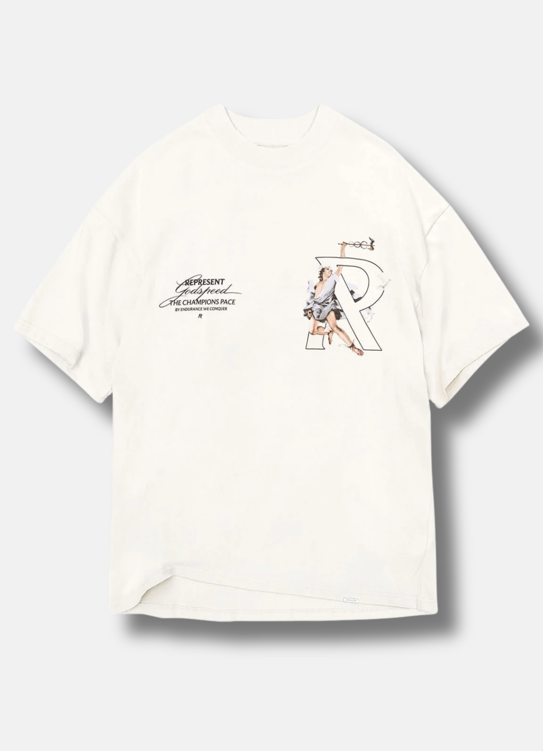 T-Shirt Black White