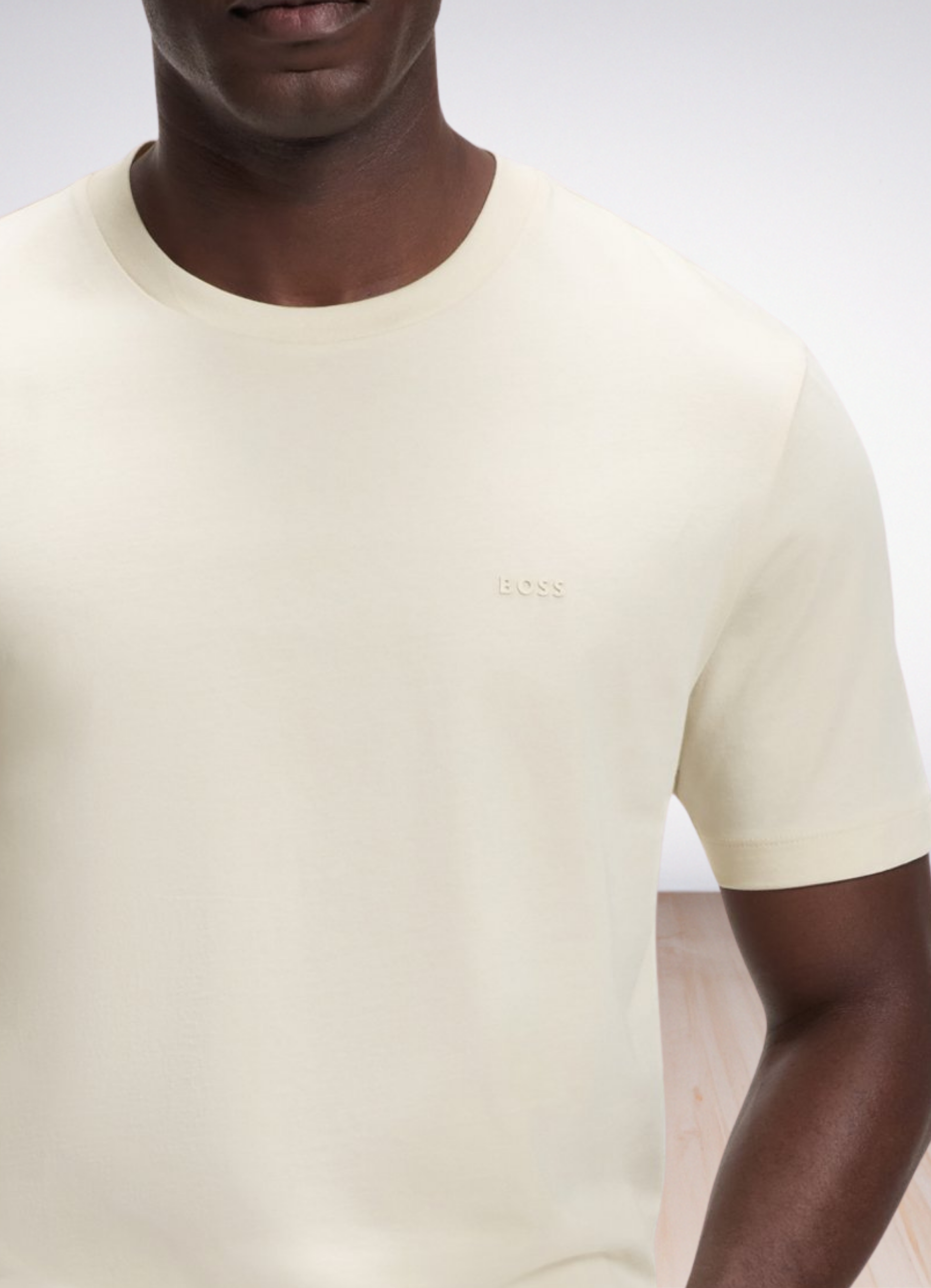 Cotton-jersey T-shirt with logo detail