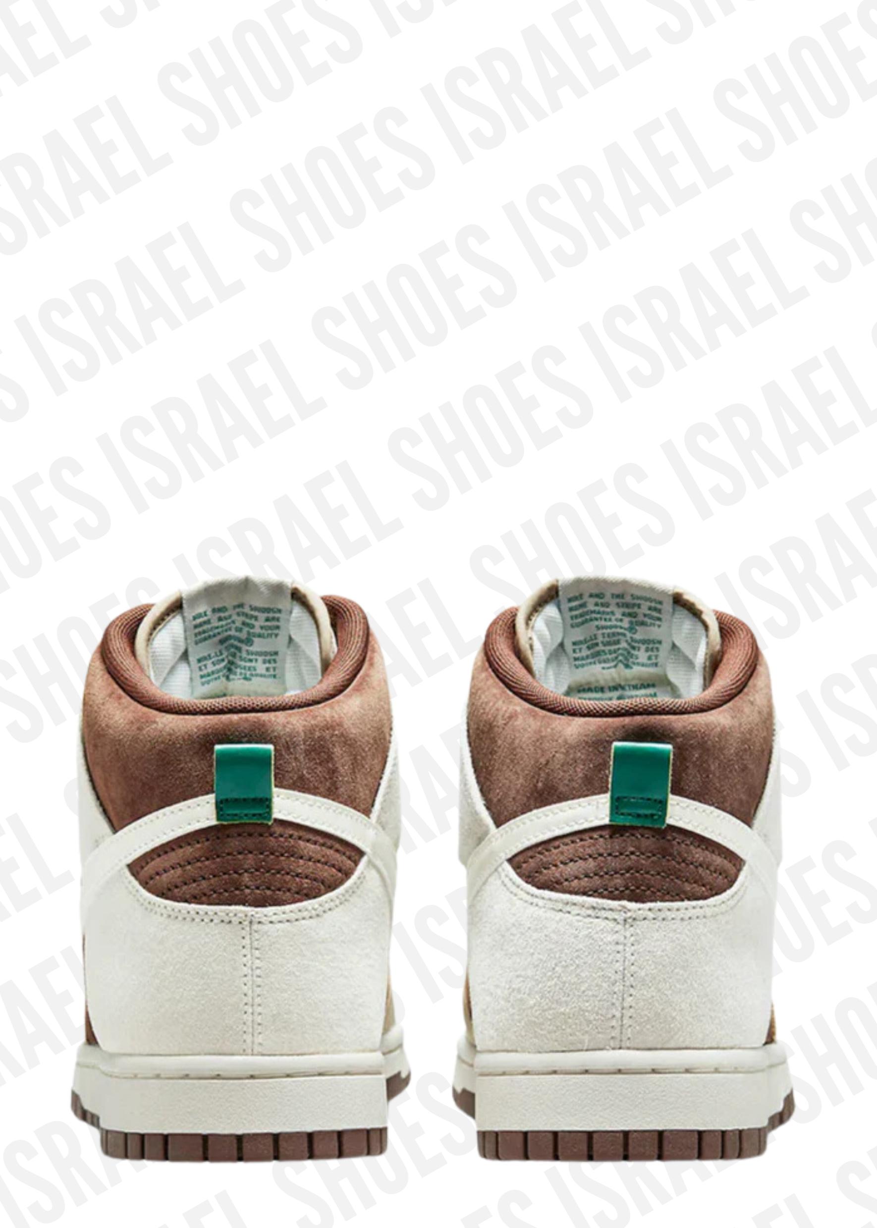Dunk High Retro PRM "Light Chocolate" sneakers