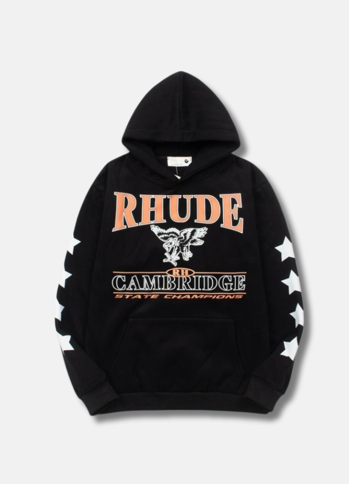 Logo print hoodie