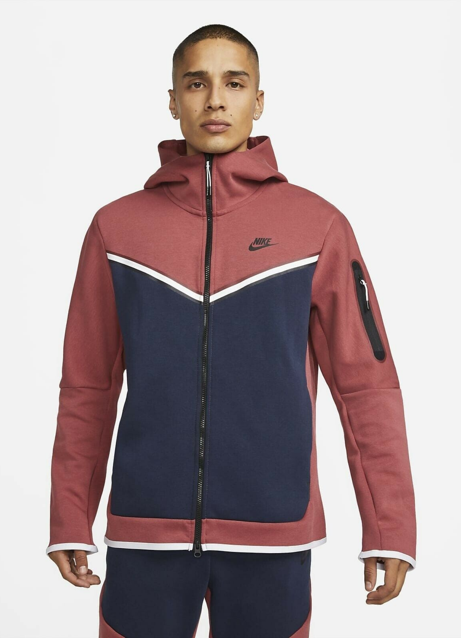 חליפת נייק טק – Nike Tech Tracksuit Cedar Obsidian Black
