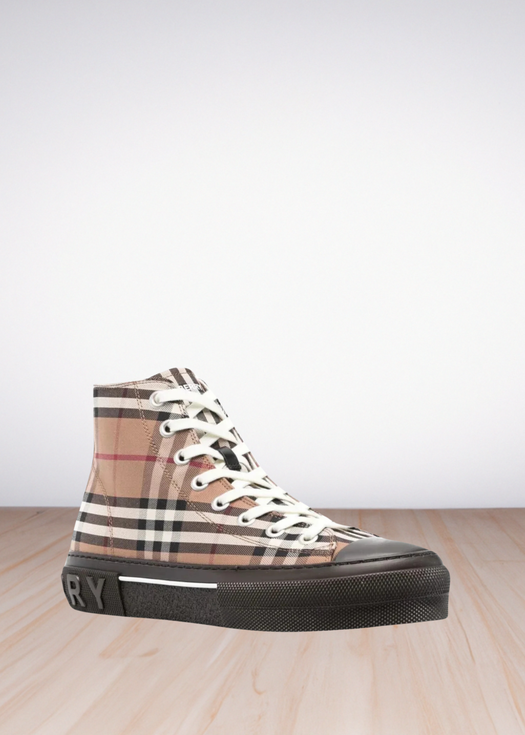 Vintage Check high sneakers