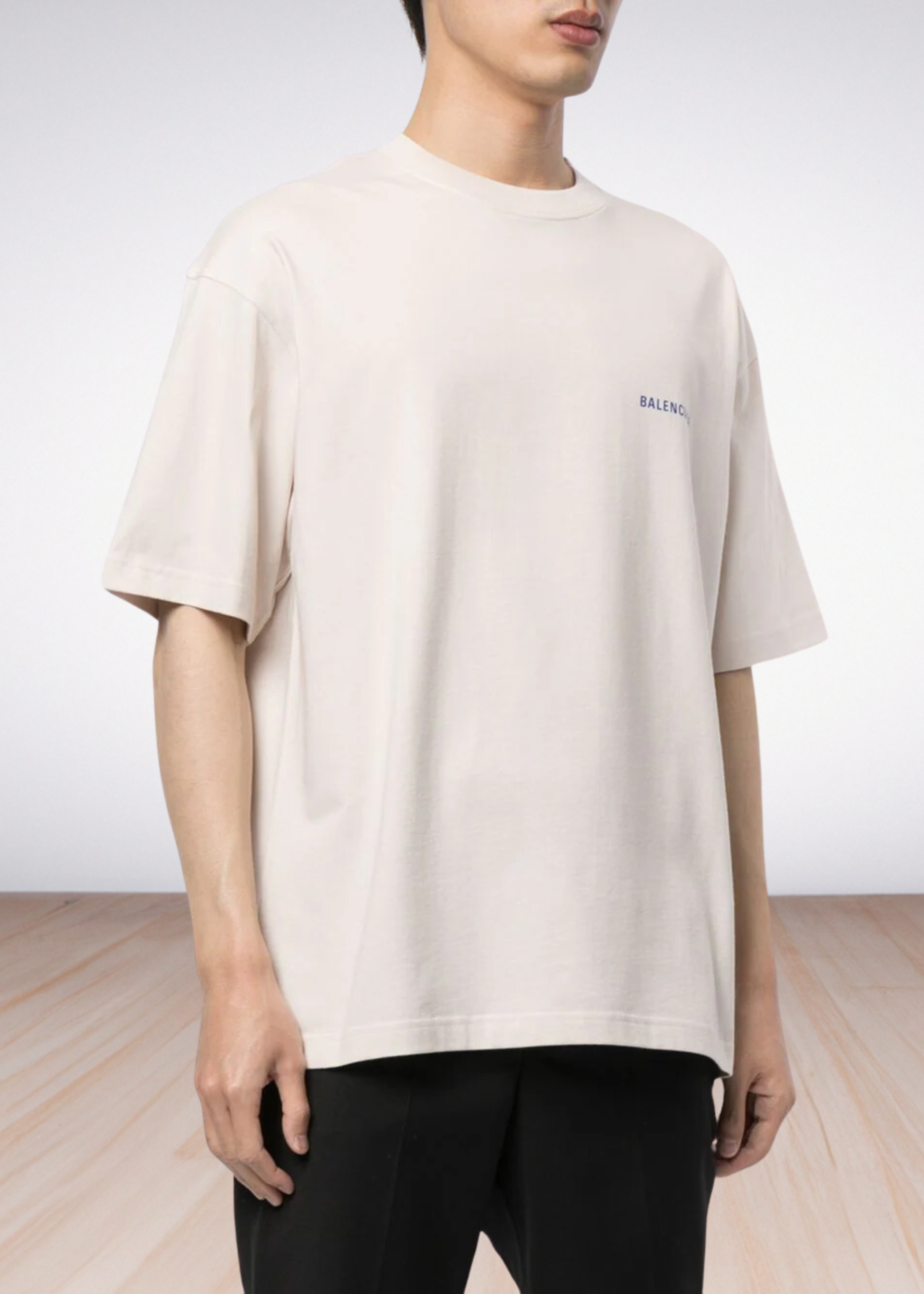 Logo Print oversized t shirt Fit